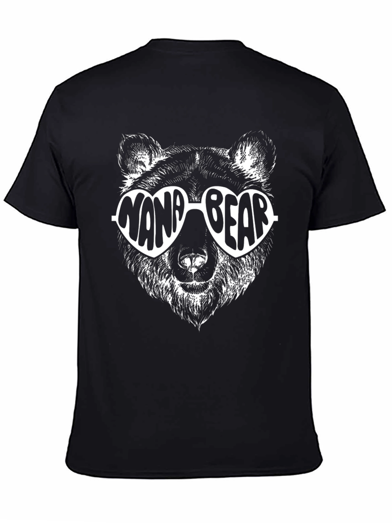 Nana Bear T-Shirt - Cool Bear Sunglasses Tee