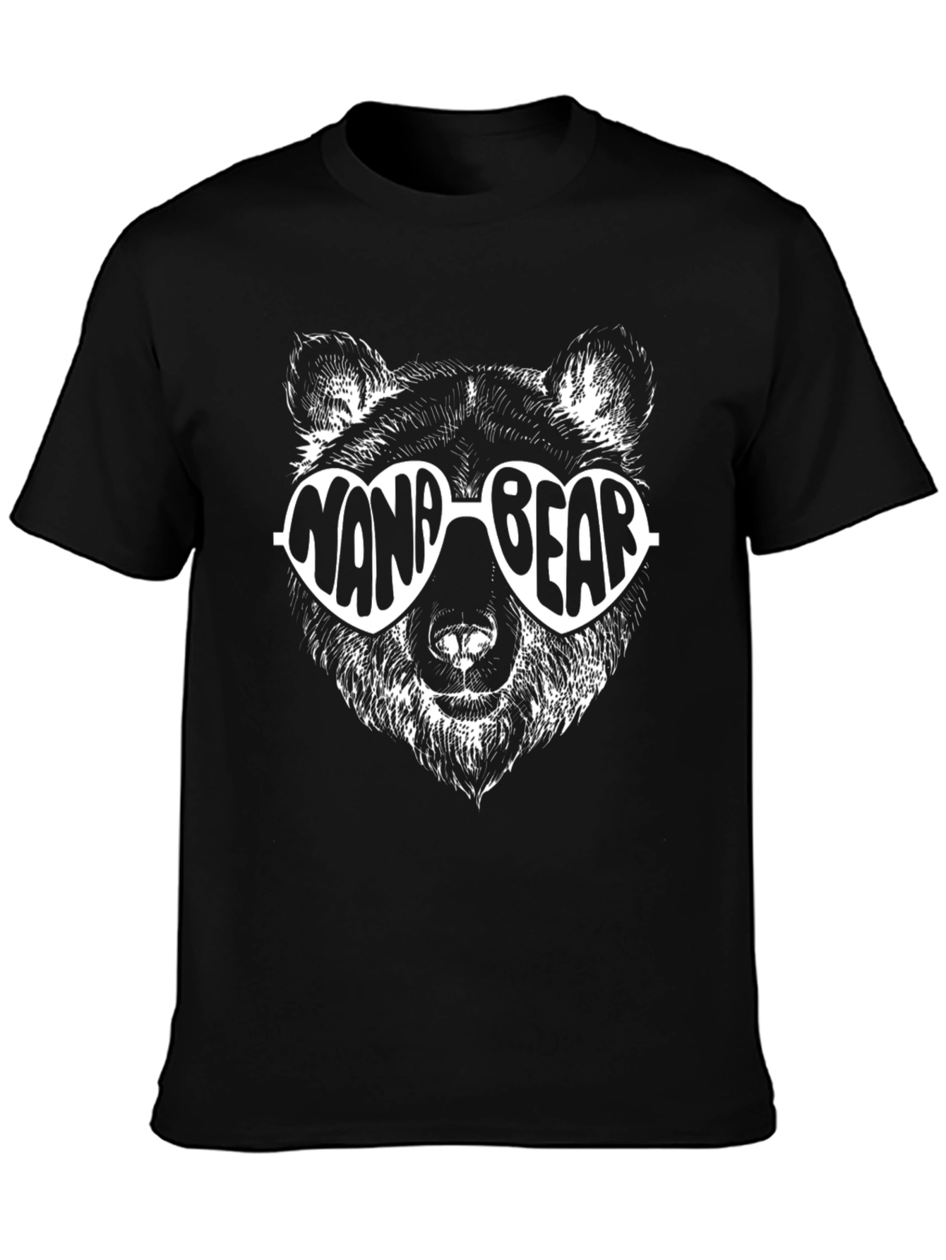 Nana Bear T-Shirt - Cool Bear Sunglasses Tee