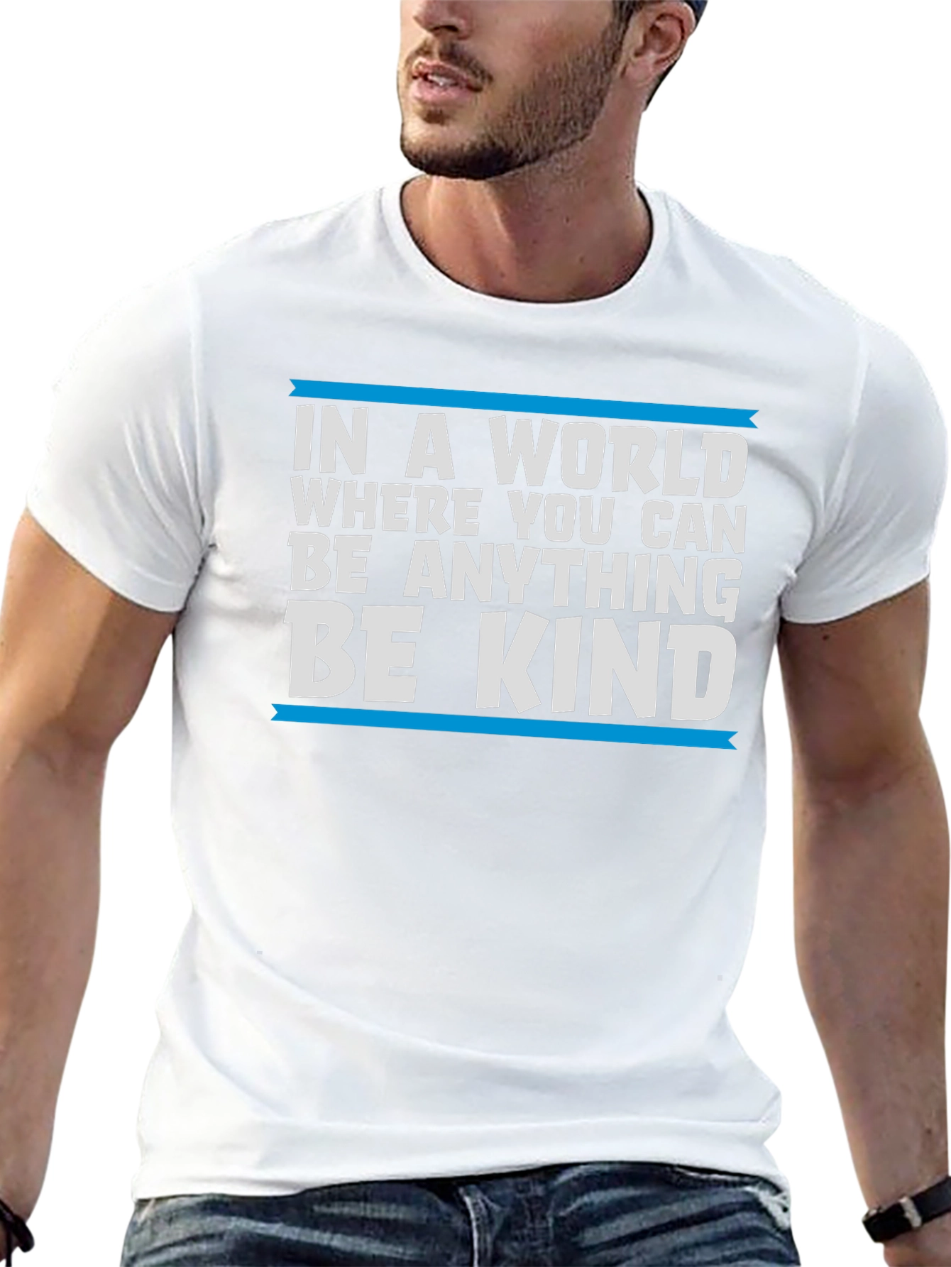 Be Kind Graphic Tee - Soft Cotton Casual Shirt