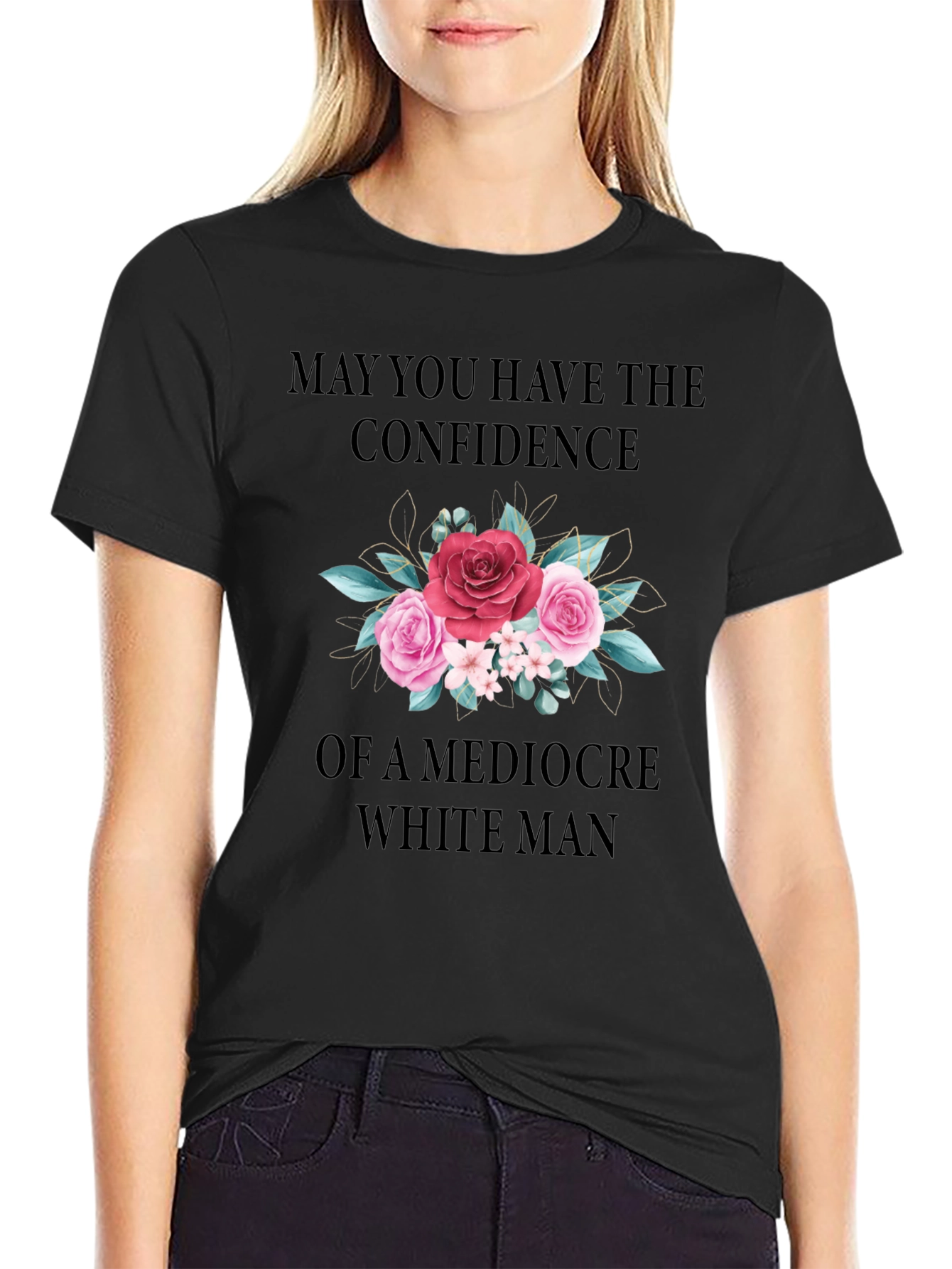 Confidence Graphic Tee - Mediocre White Man