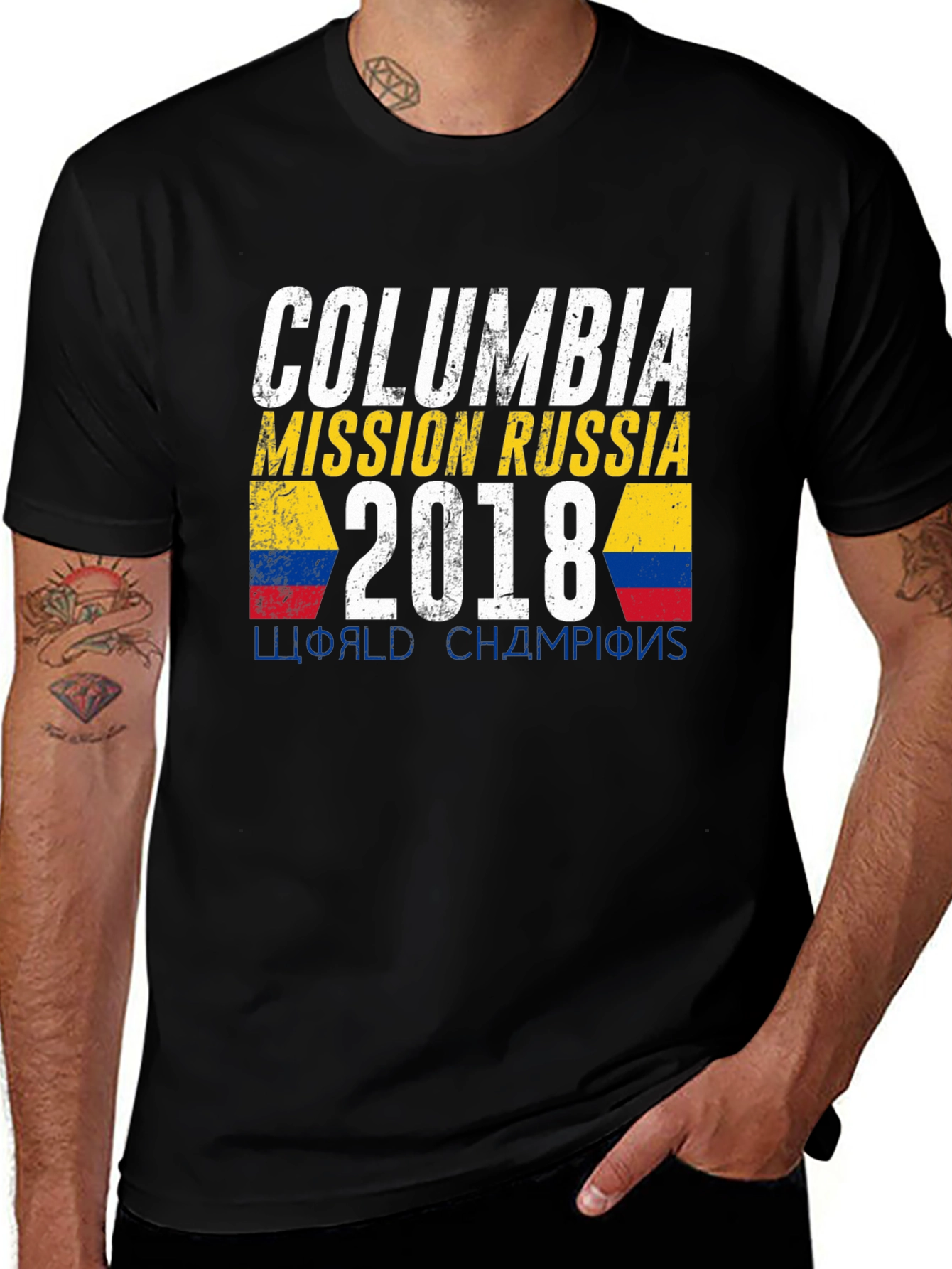 Columbia Mission Russia 2018 T-Shirt