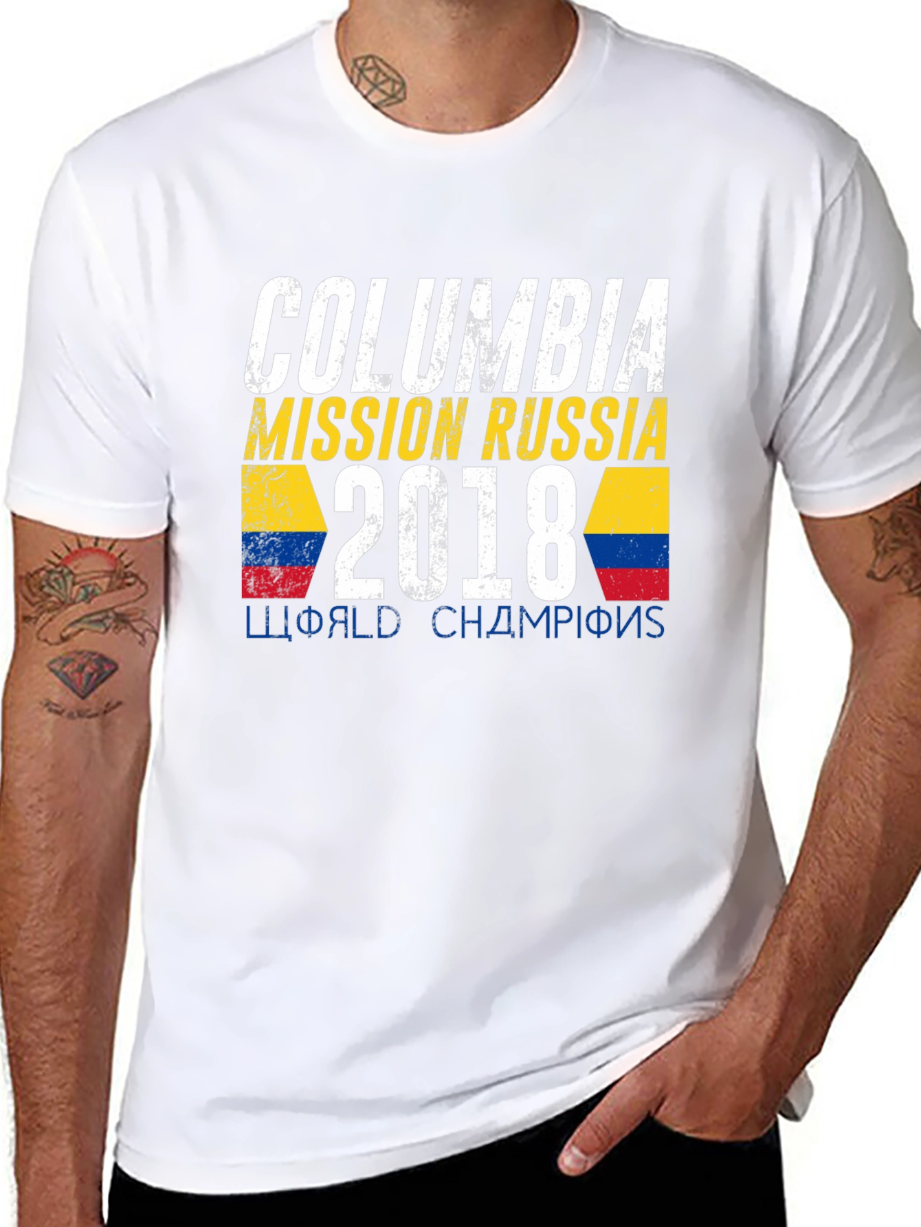 Columbia Mission Russia 2018 T-Shirt