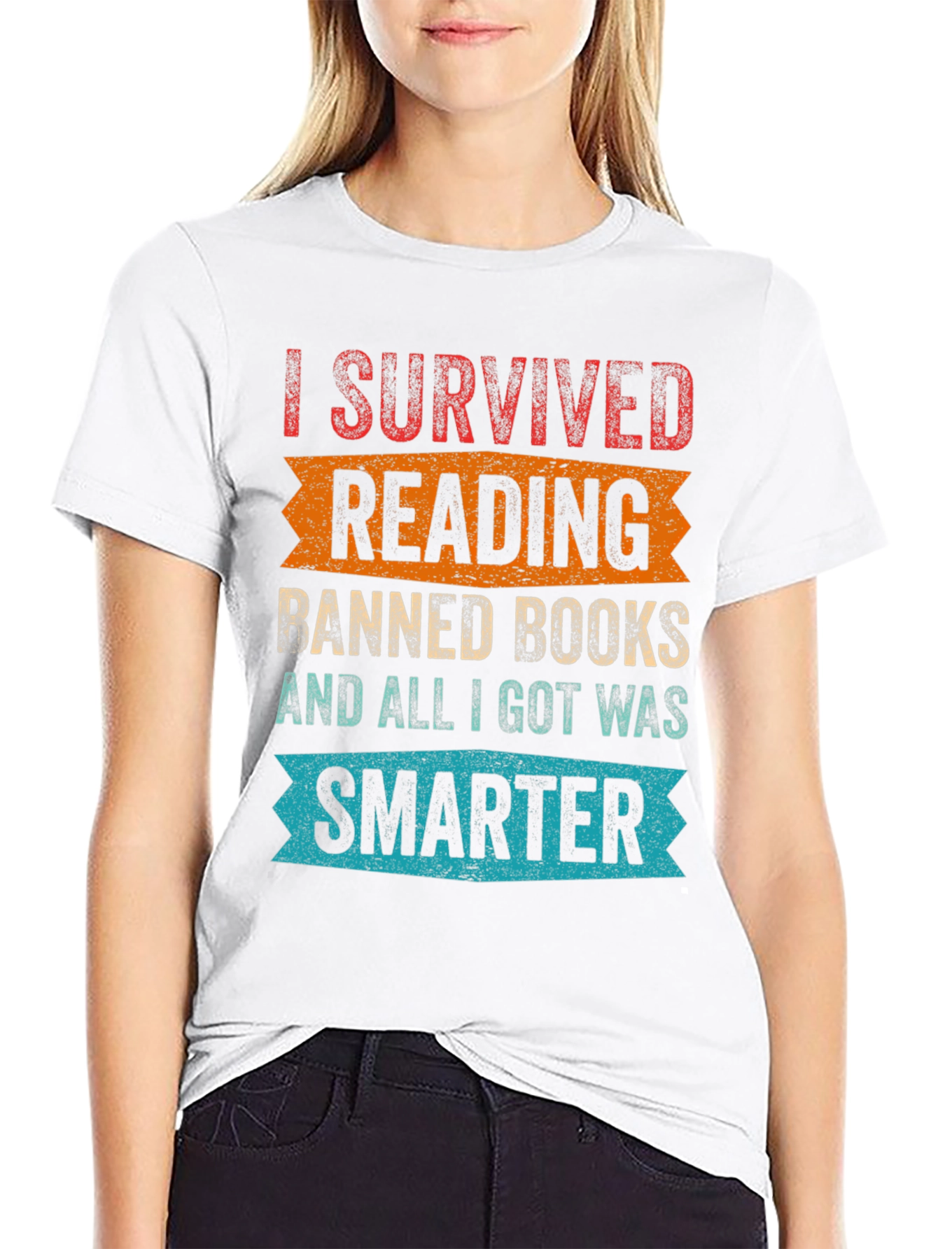 I Survived Reading Banned Books T-Shirt