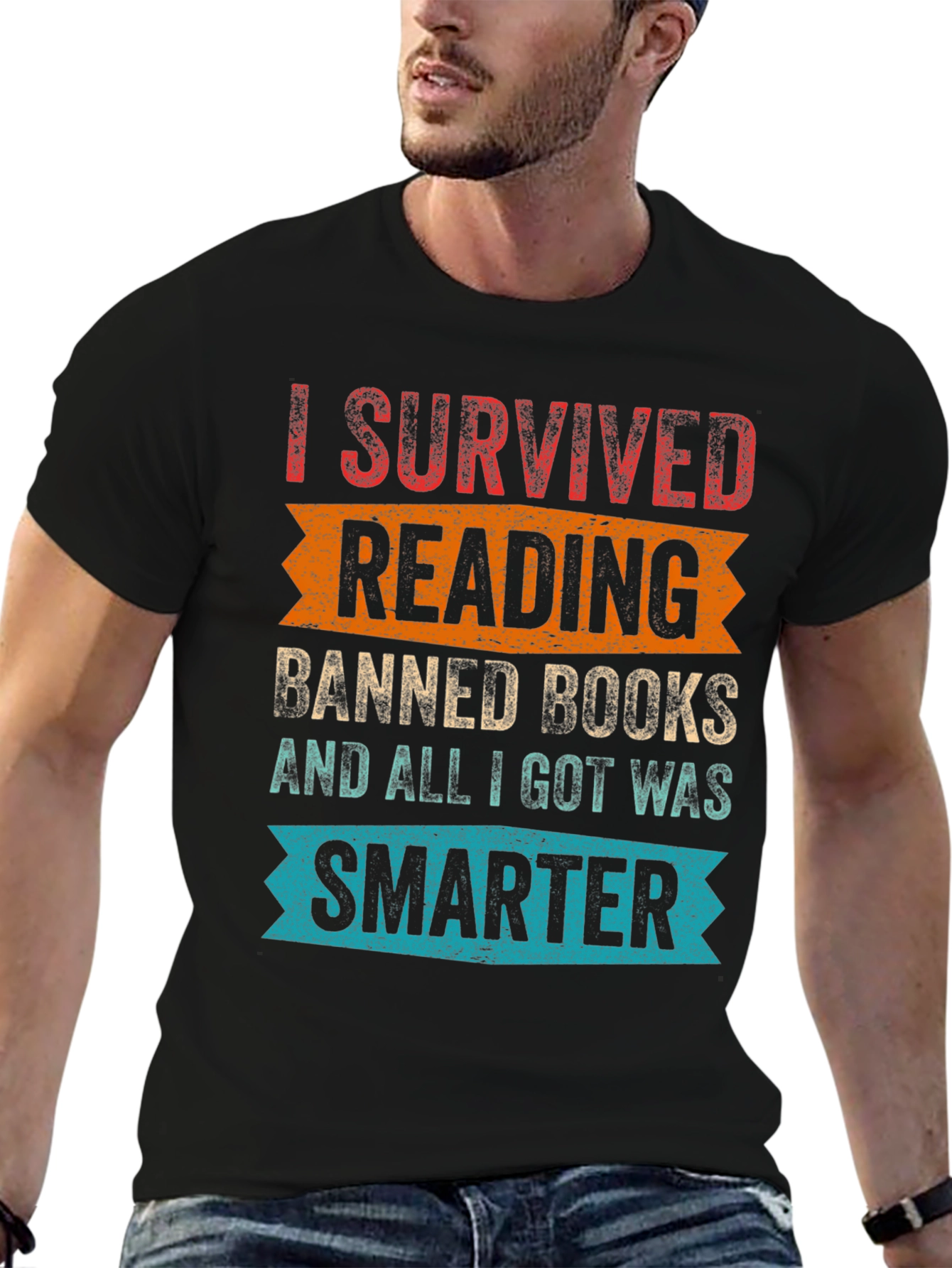 I Survived Reading Banned Books T-Shirt
