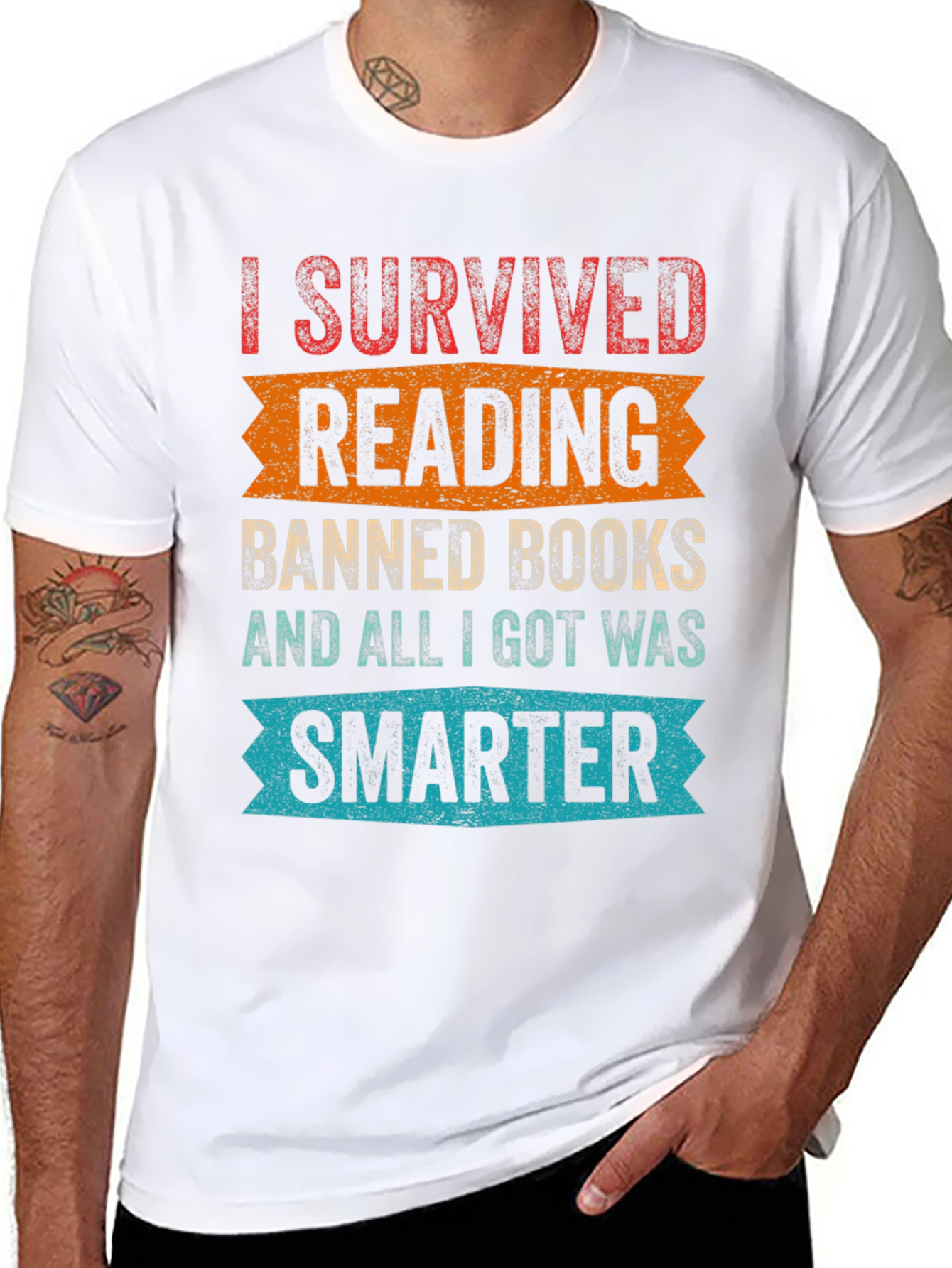 I Survived Reading Banned Books T-Shirt