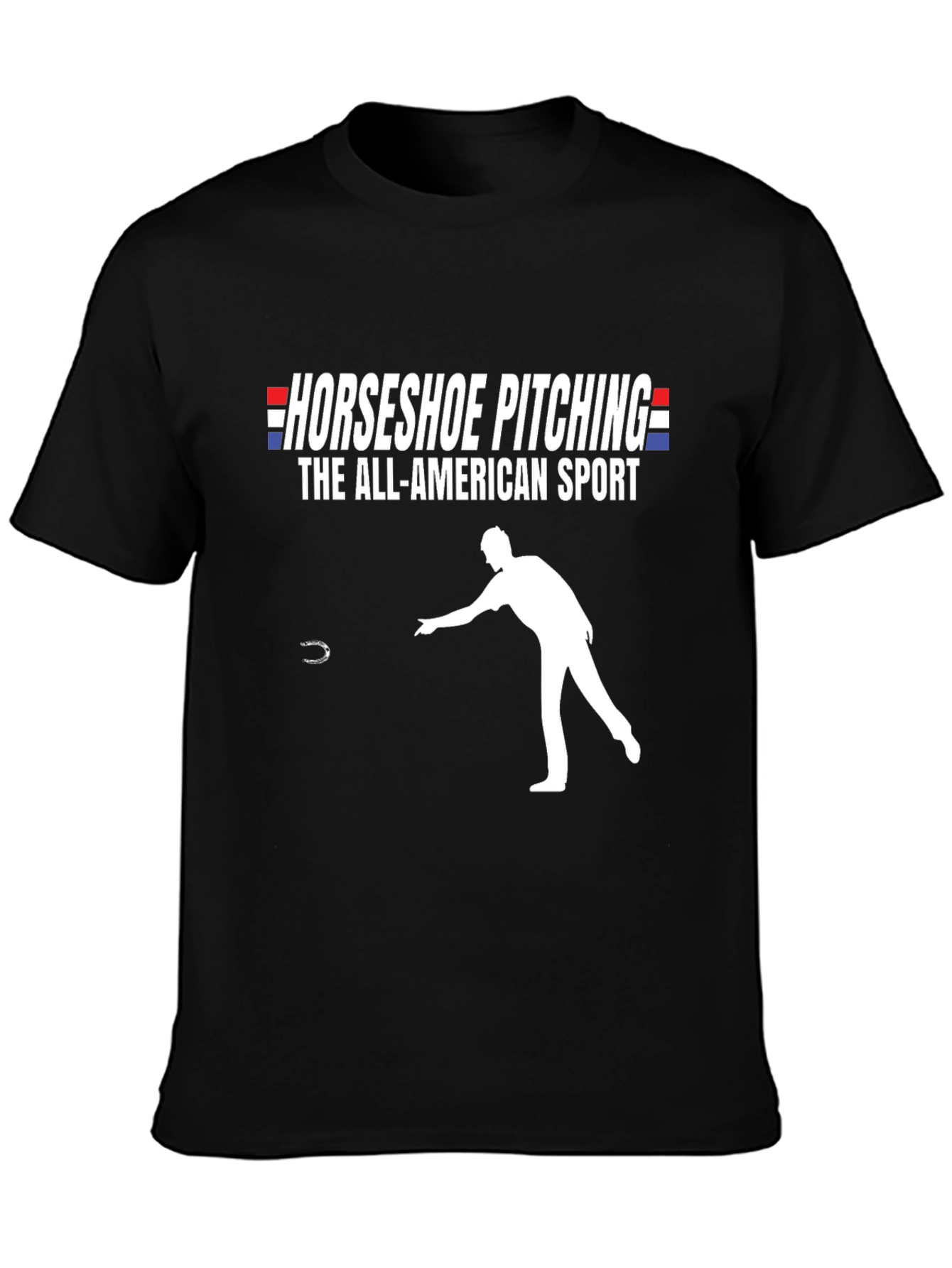 Horseshoe Pitching T-Shirt - All American Sport