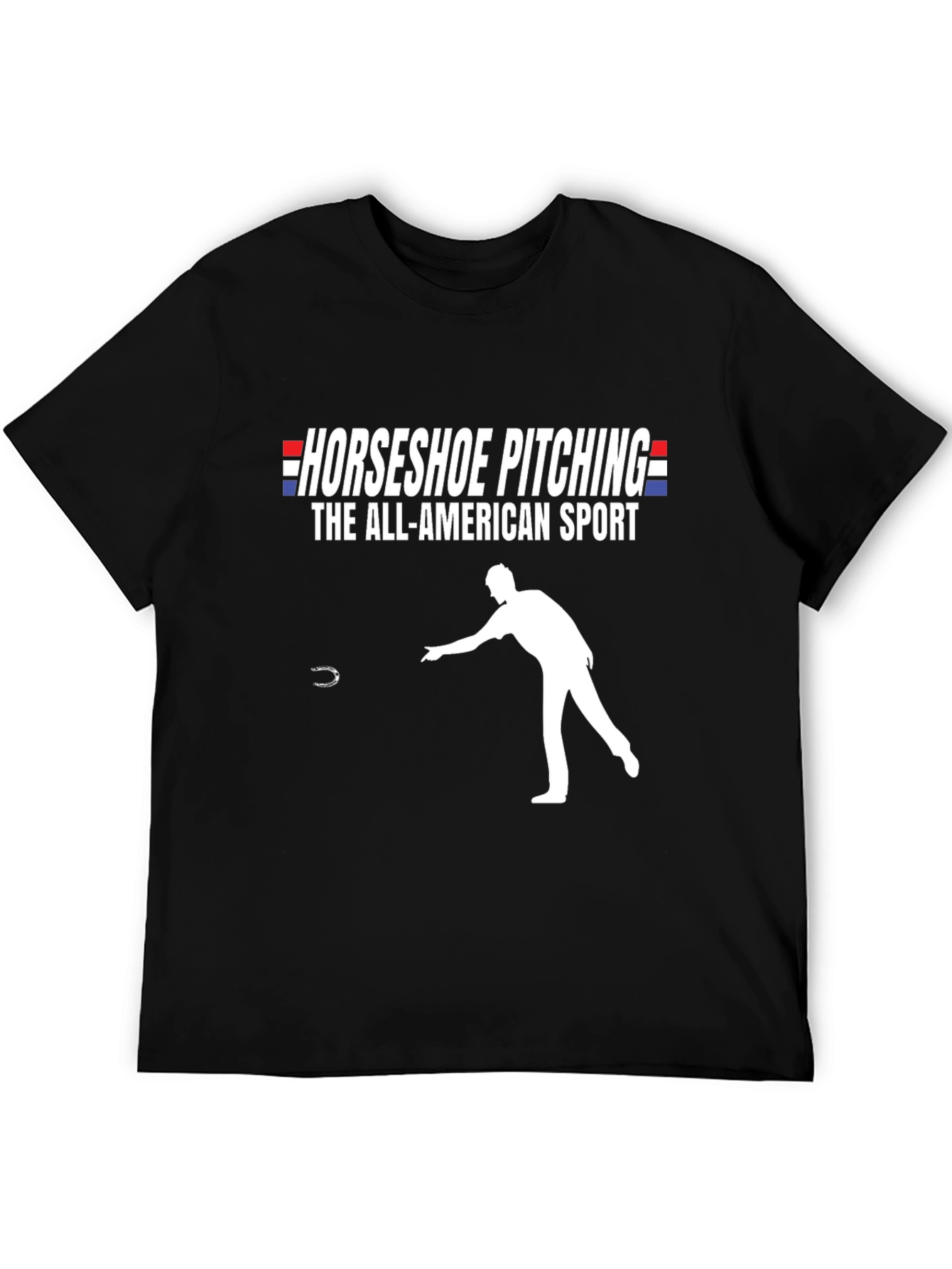 Horseshoe Pitching T-Shirt - All American Sport