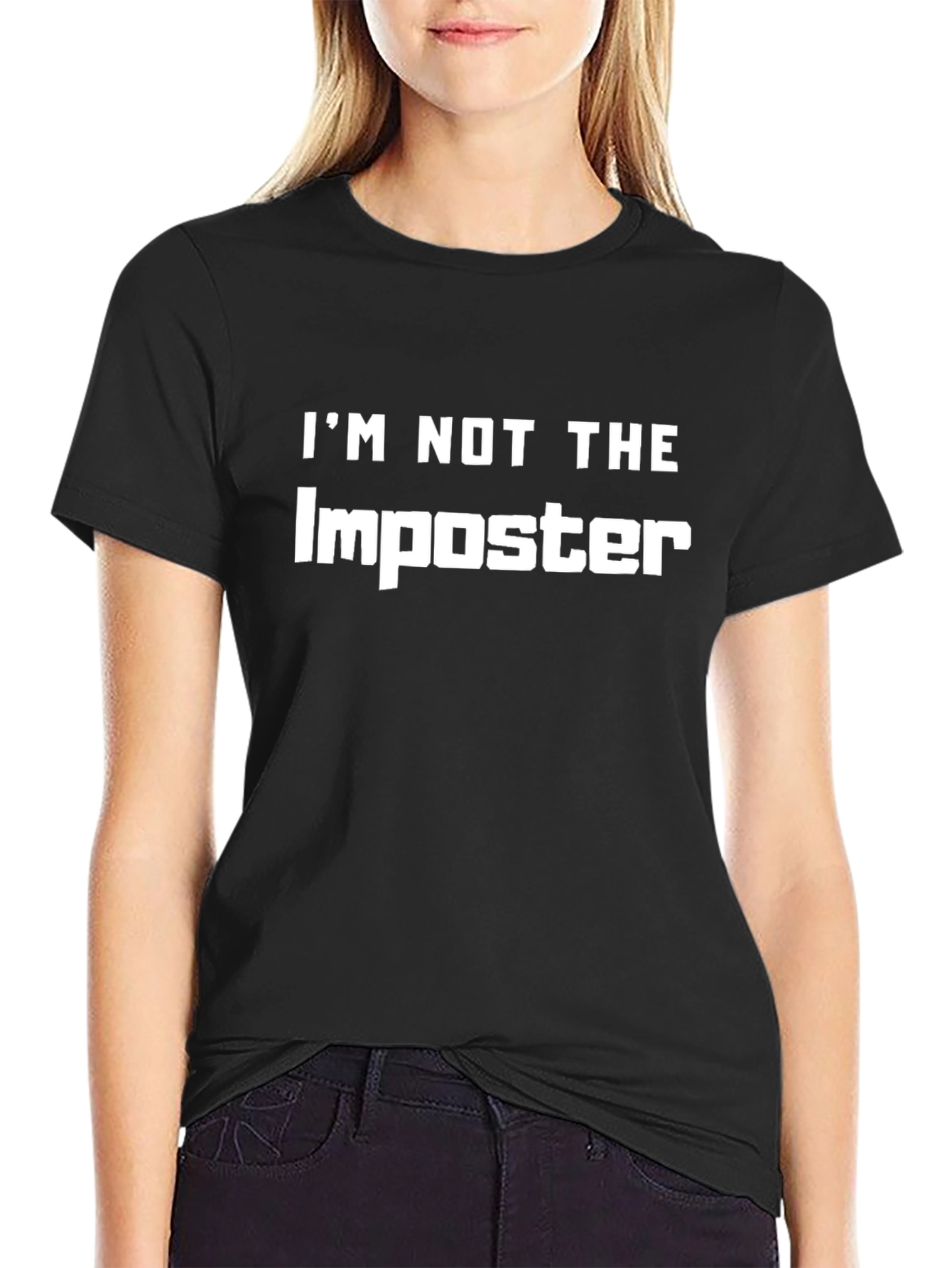 Im Not The Imposter Crew Neck T-Shirt