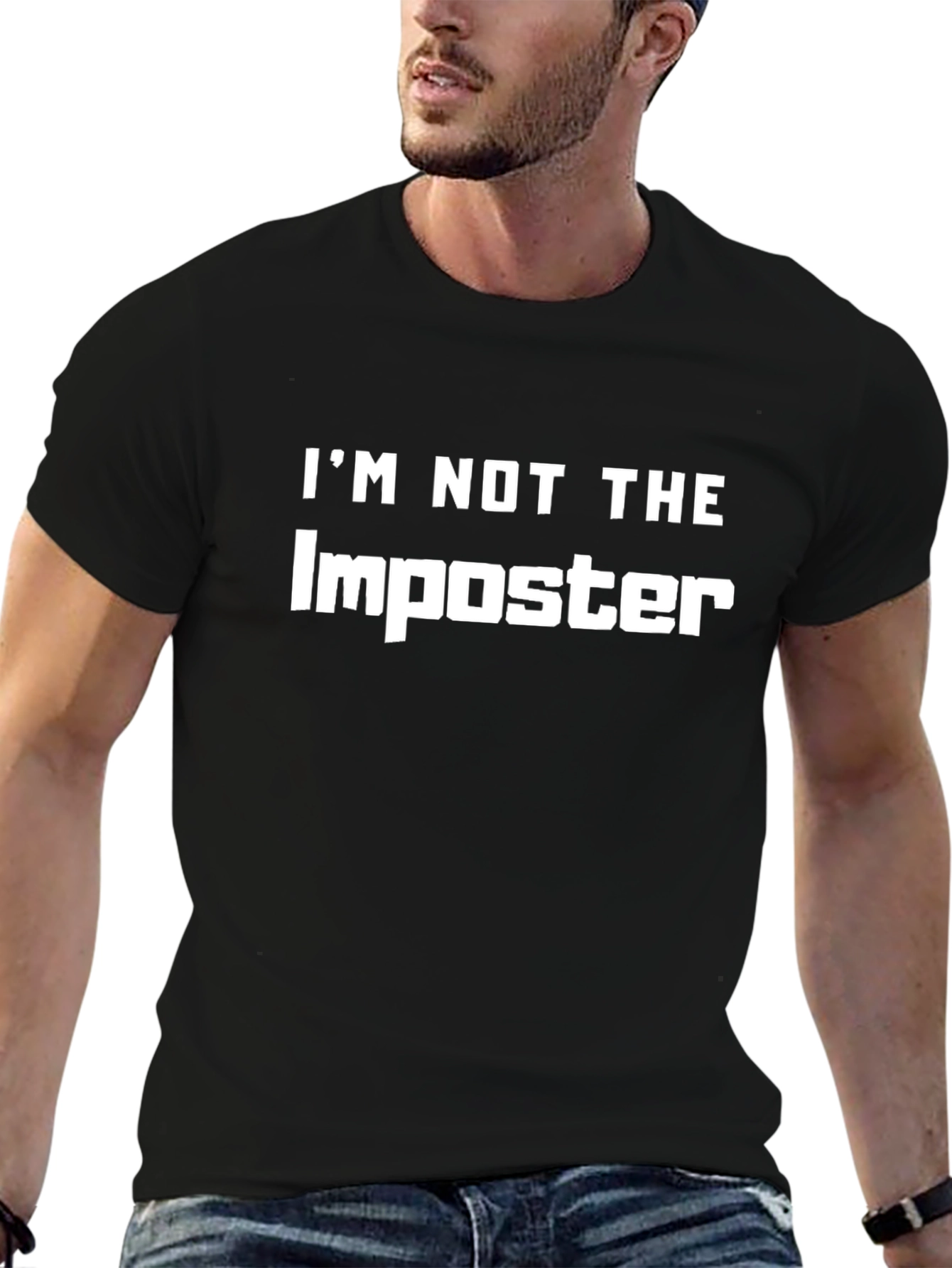 Im Not The Imposter Crew Neck T-Shirt