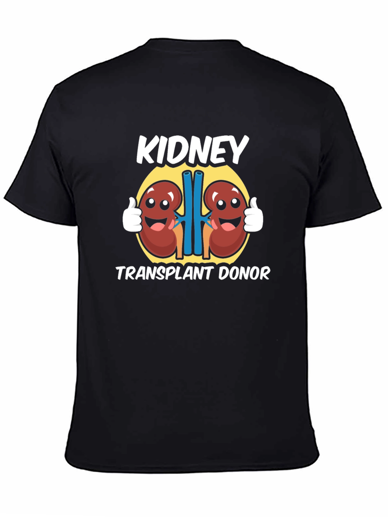 Kidney Transplant Donor Graphic Tee - Black