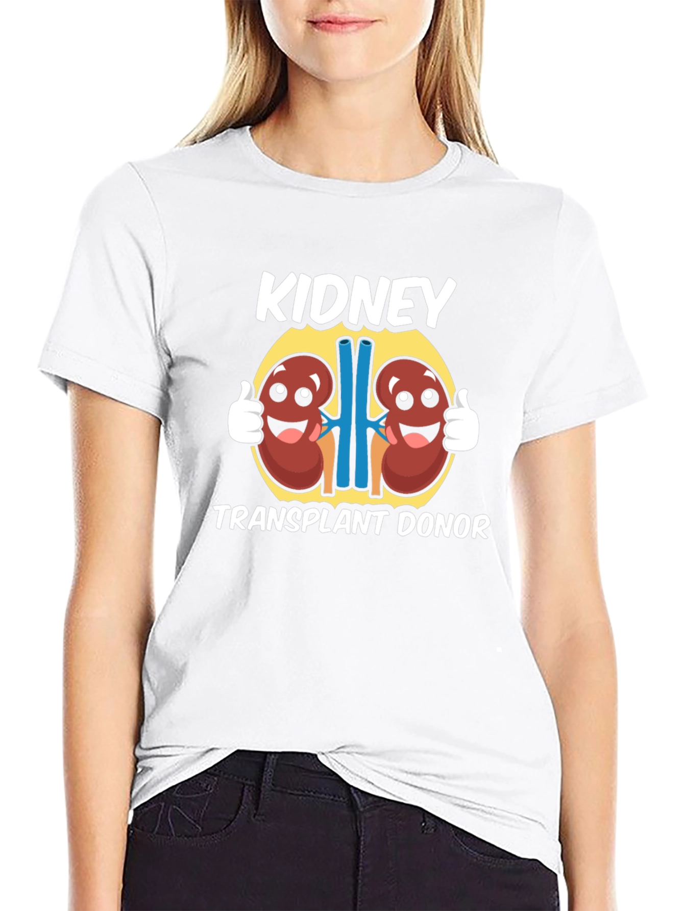 Kidney Transplant Donor Graphic Tee - Black