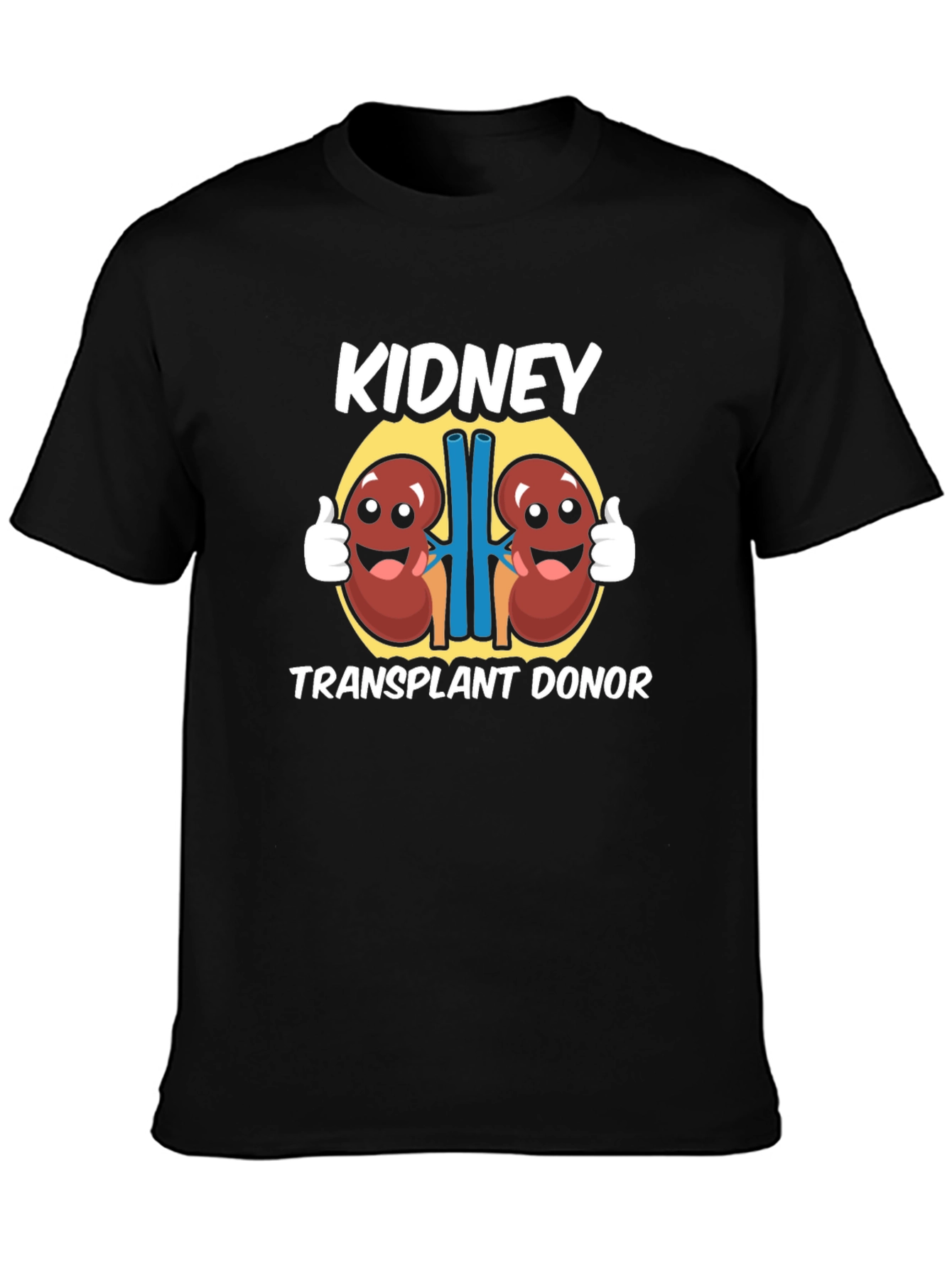 Kidney Transplant Donor Graphic Tee - Black
