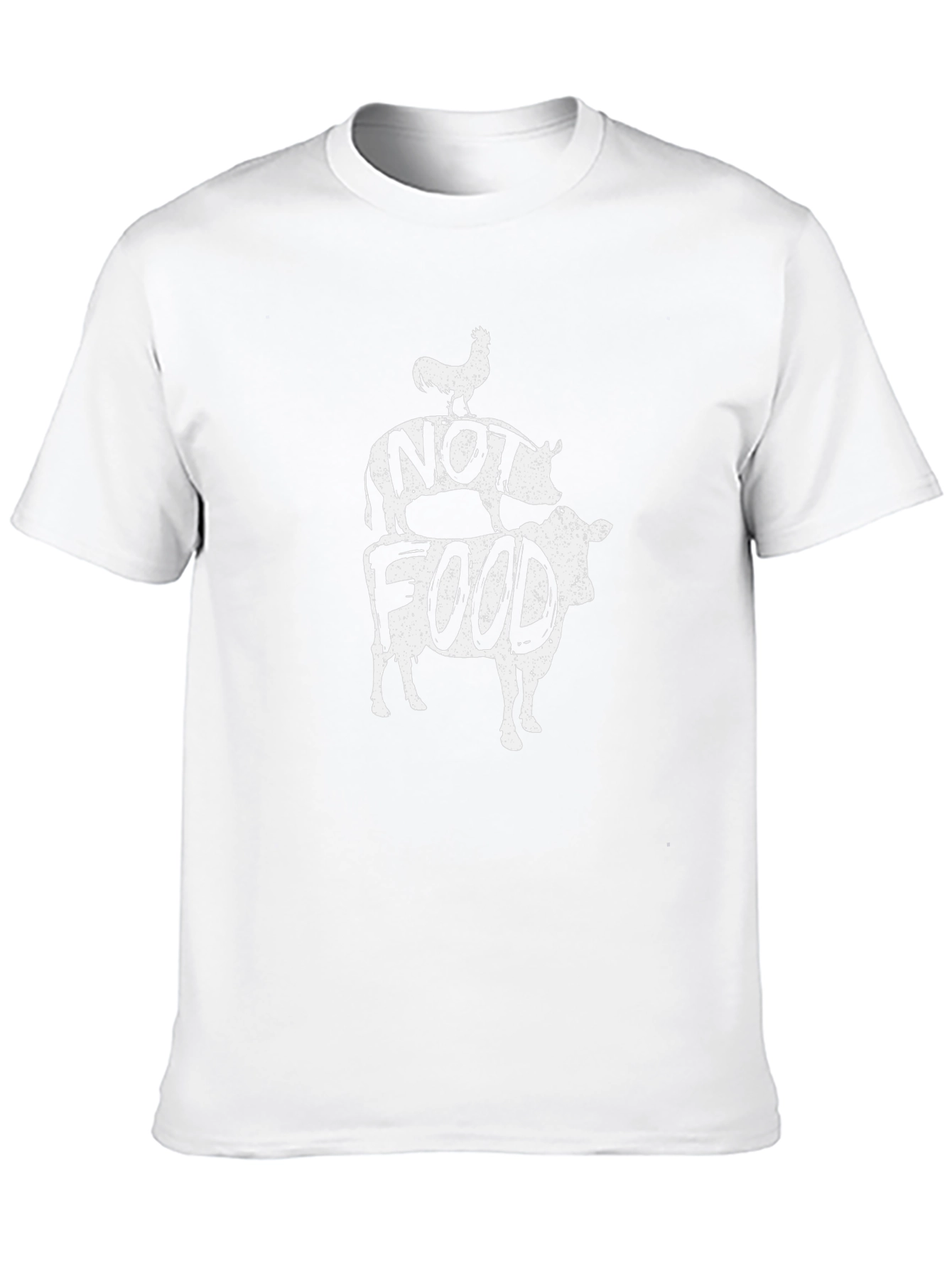 Vegan Not Food Animal Graphic T-Shirt