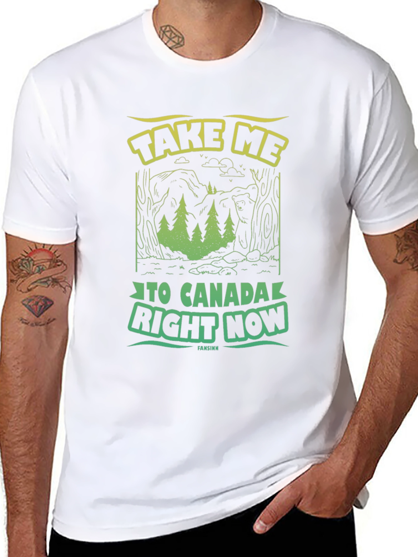 Take Me To Canada Graphic T-Shirt