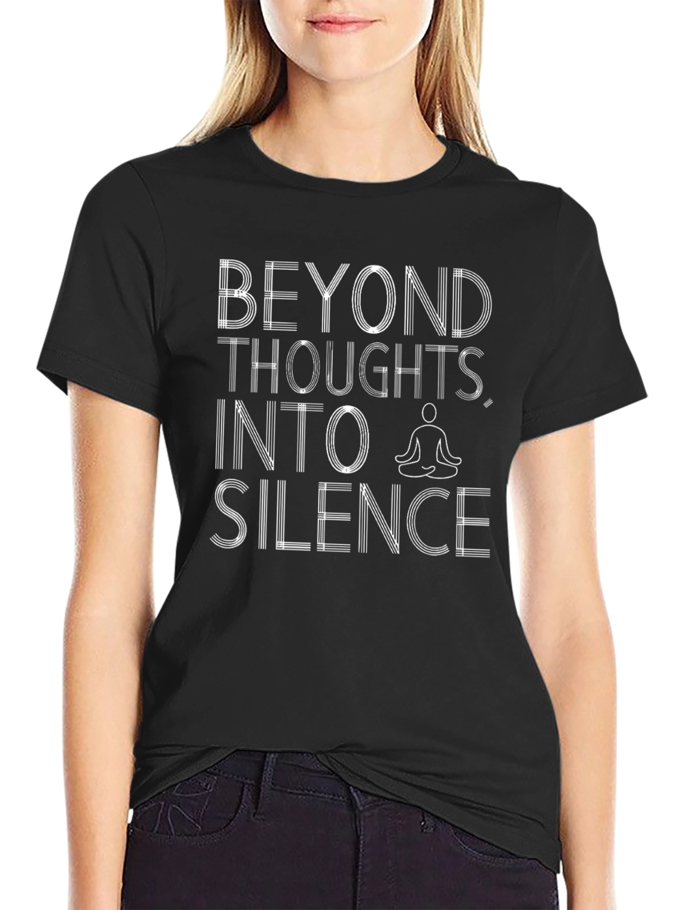 Beyond Thoughts Into Silence T-Shirt