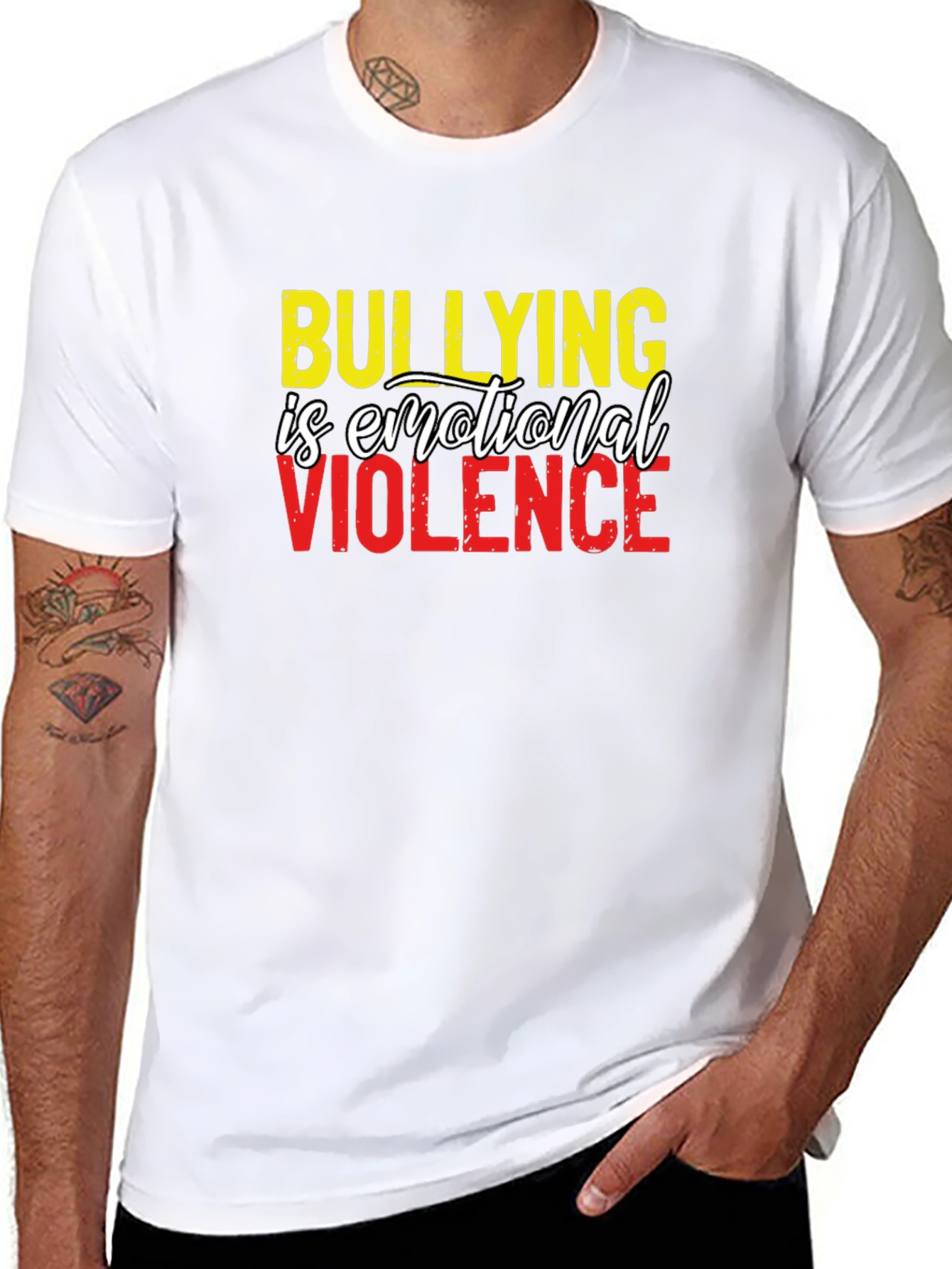 Bullying is Emotional Violence T-Shirt