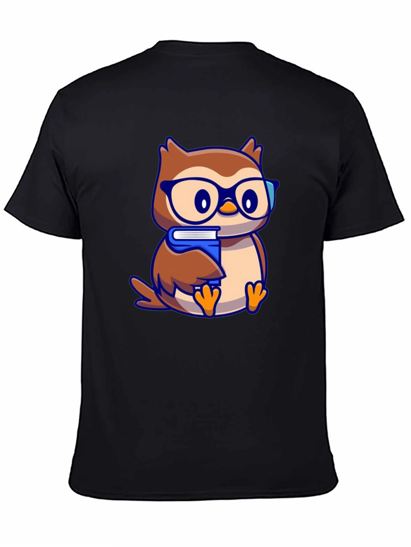 Owl with Glasses Graphic Tee