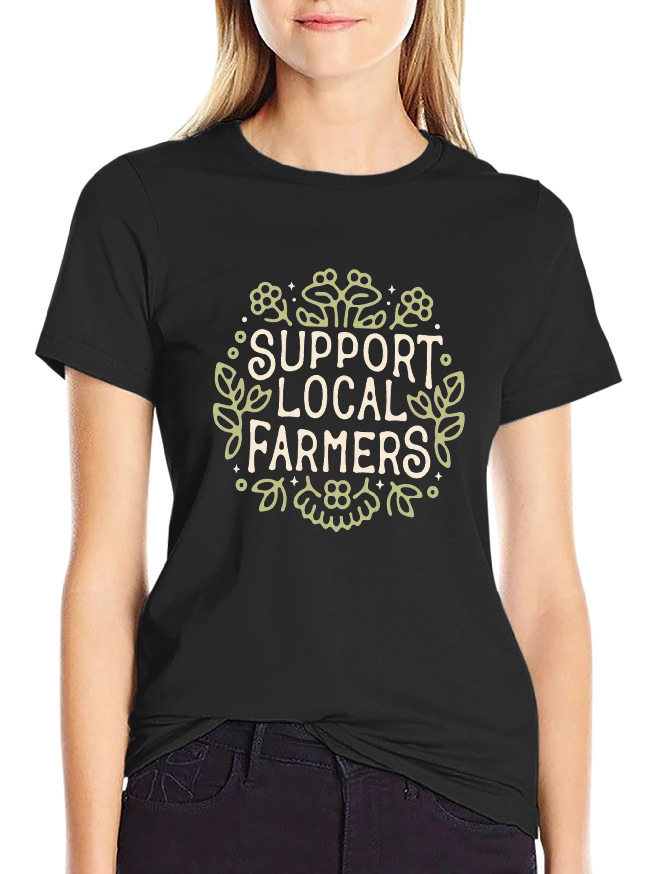 Support Local Farmers Graphic Tee