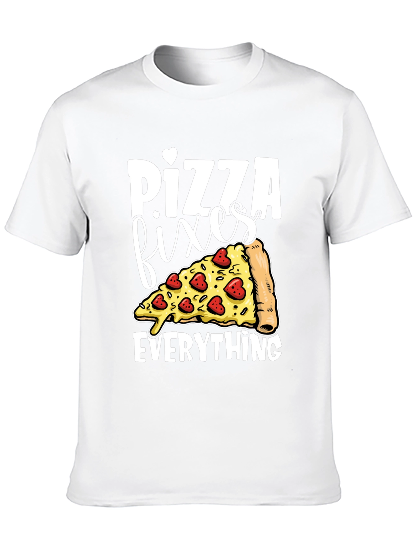Pizza Fixes Everything Graphic Tee