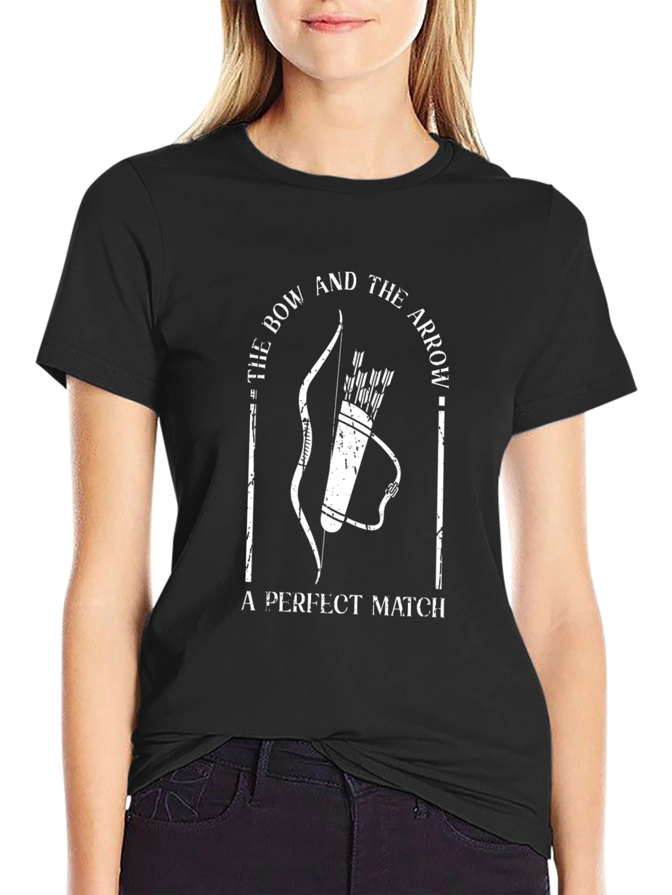 Bow & Arrow T-Shirt - A Perfect Match