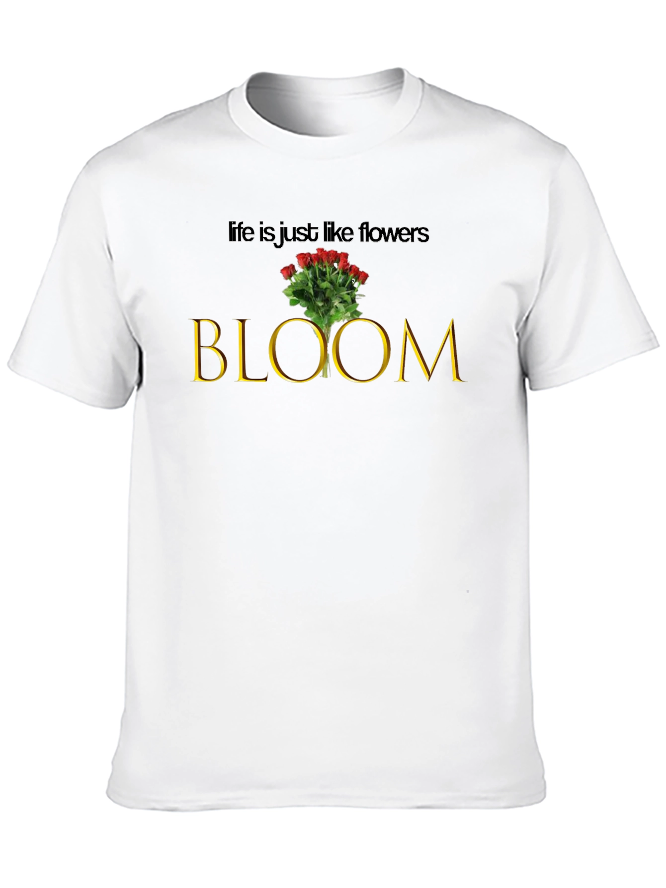 Bloom Flower Graphic T-Shirt