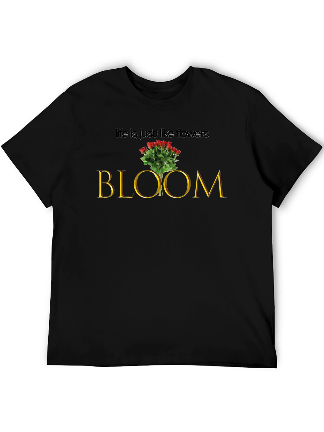Bloom Flower Graphic T-Shirt