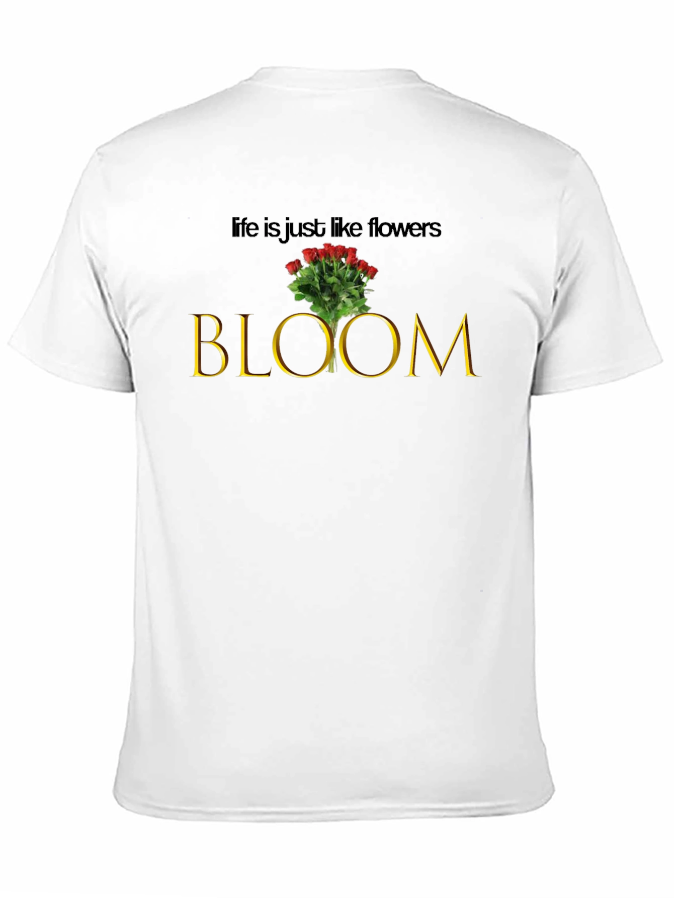 Bloom Flower Graphic T-Shirt