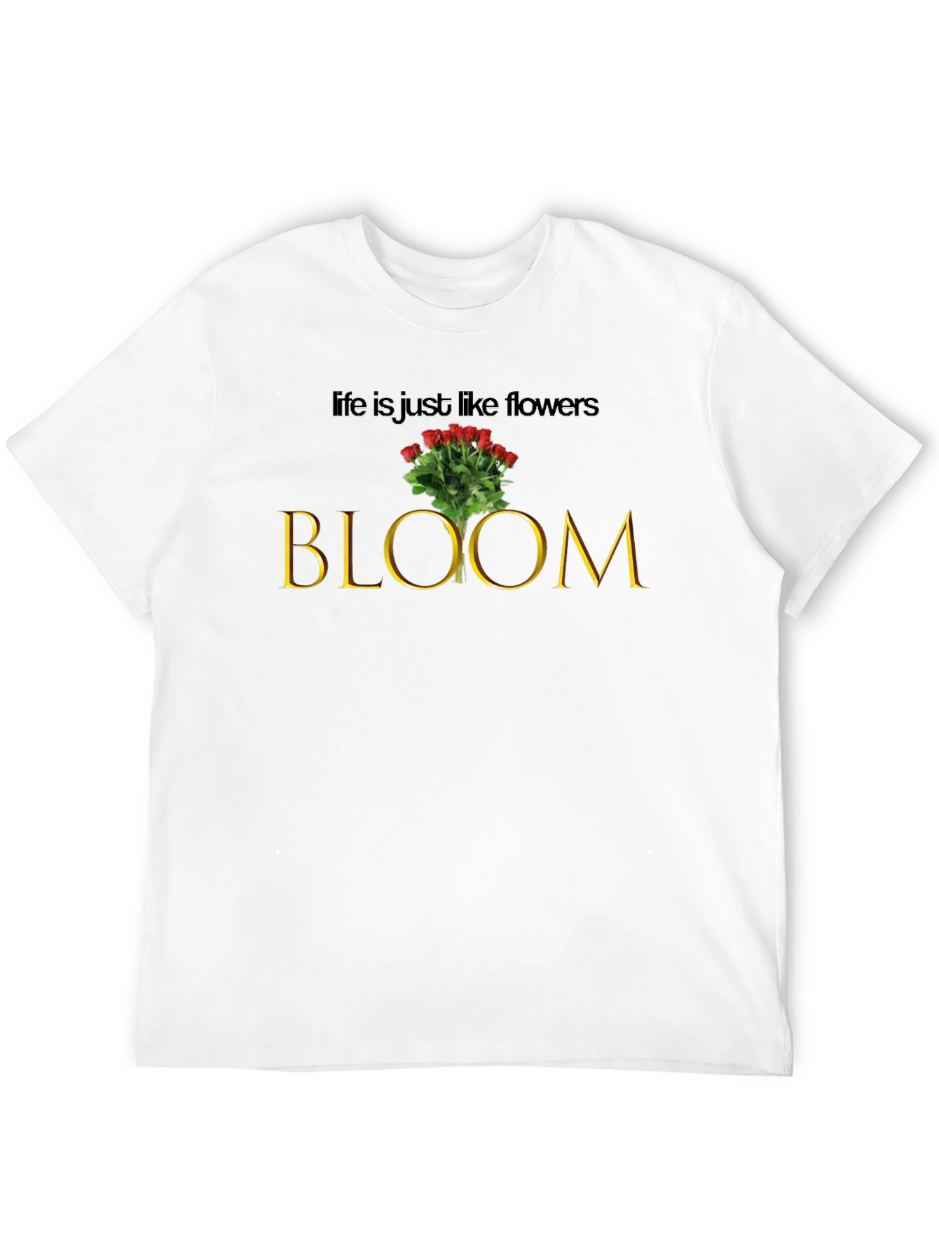 Bloom Flower Graphic T-Shirt