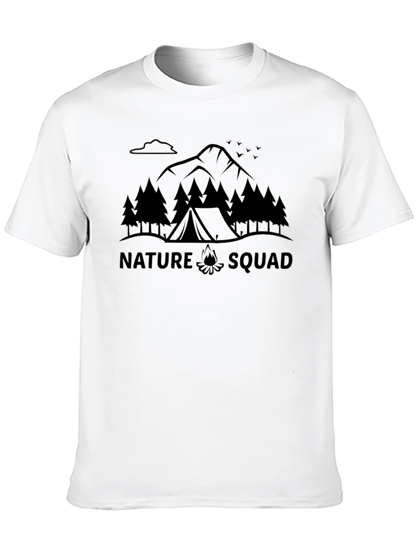 Nature Squad Graphic Tee - Outdoor Adventure Shirt