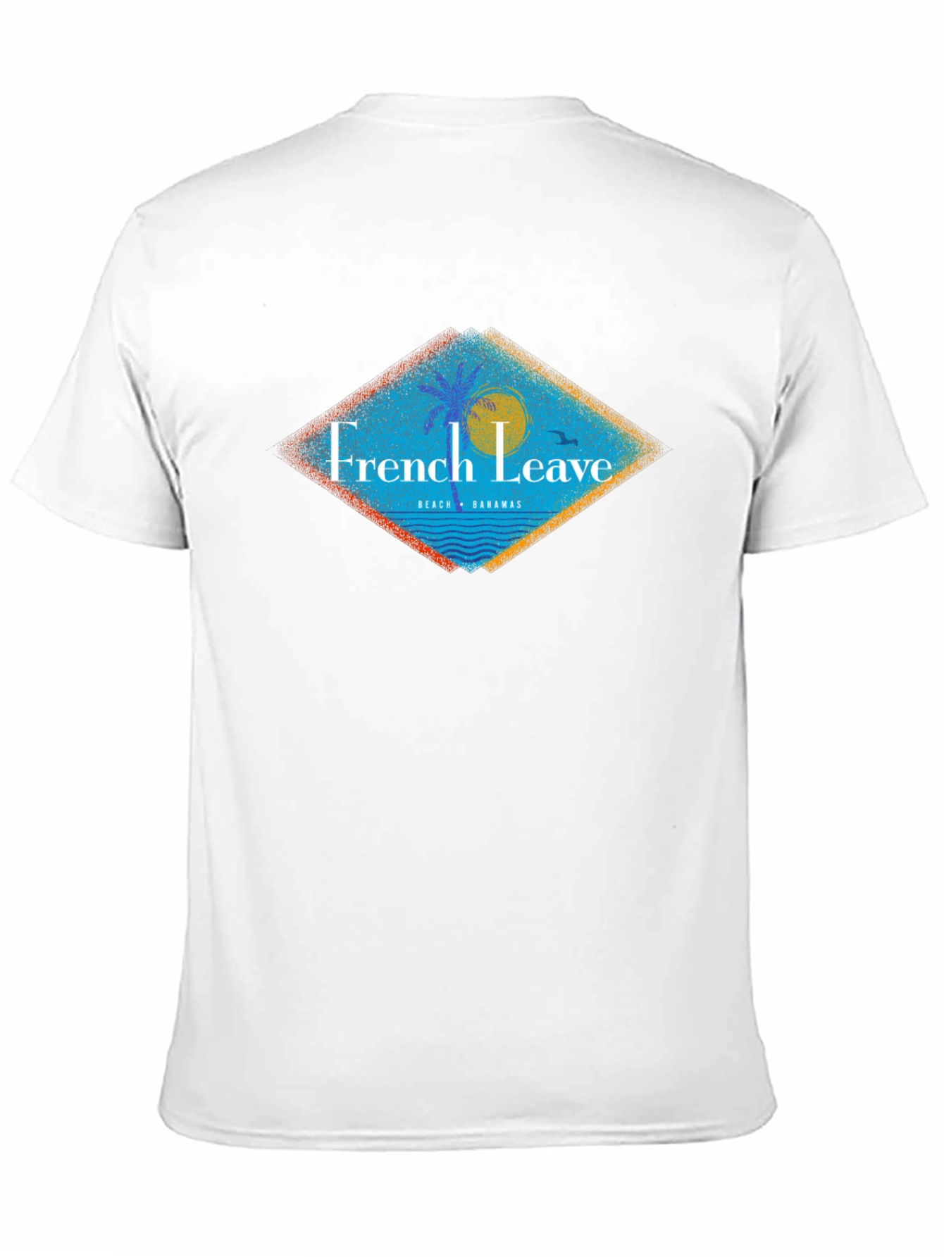French Leave Beach Bahamas Graphic T-Shirt