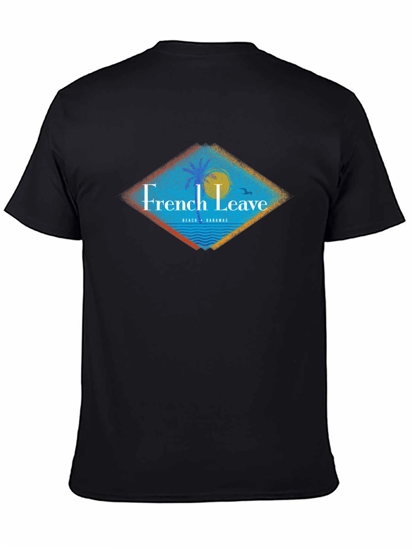 French Leave Beach Bahamas Graphic T-Shirt
