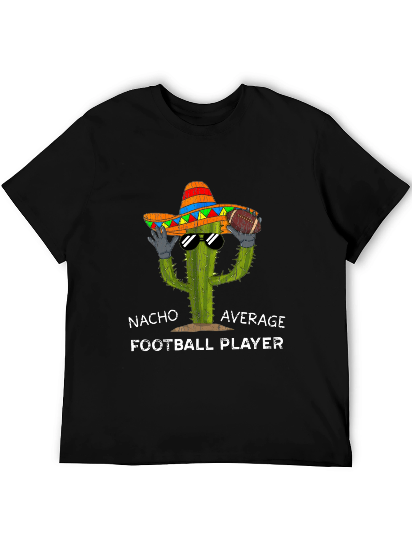 Nacho Average Football Player T-Shirt