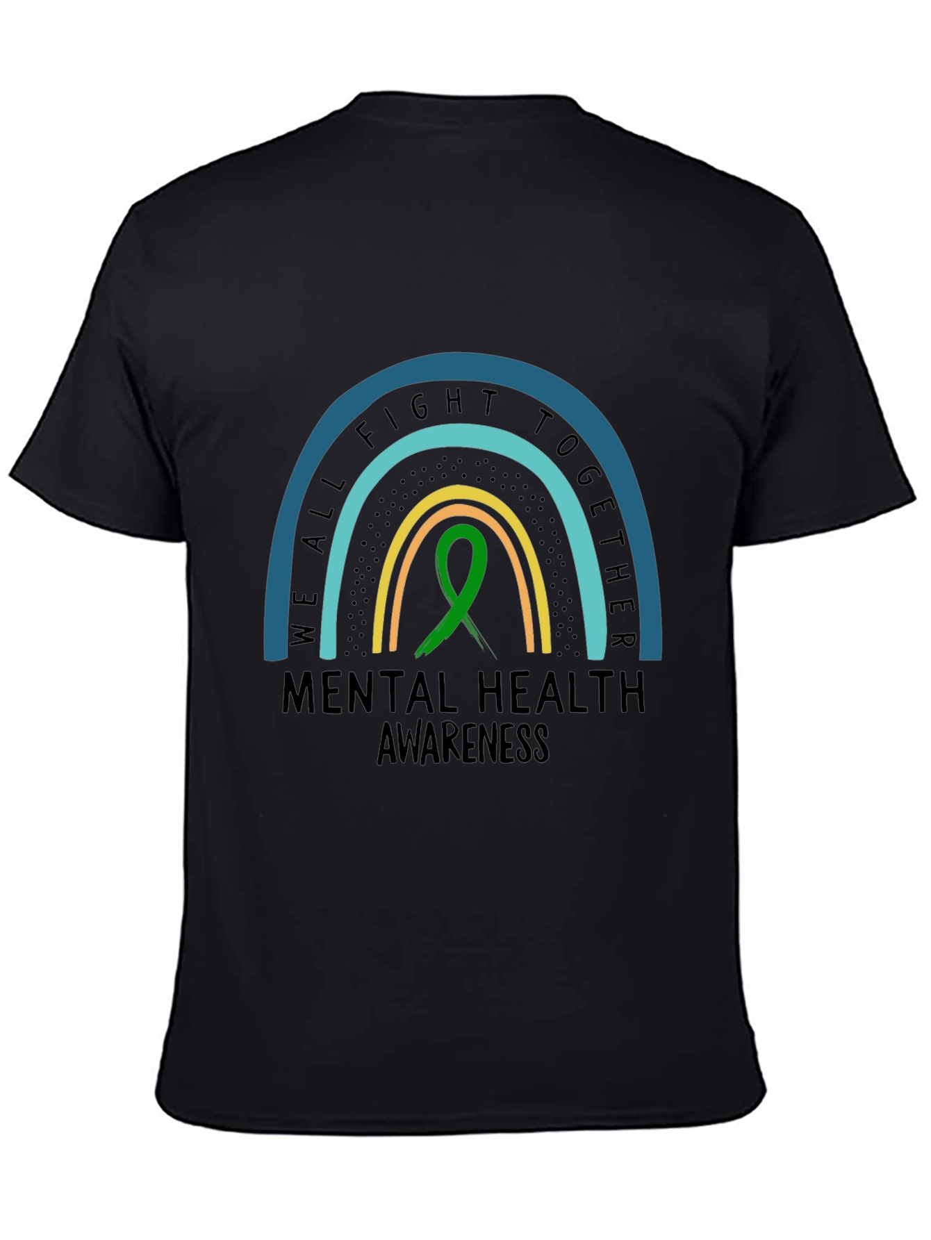 Mental Health Awareness Rainbow T-Shirt