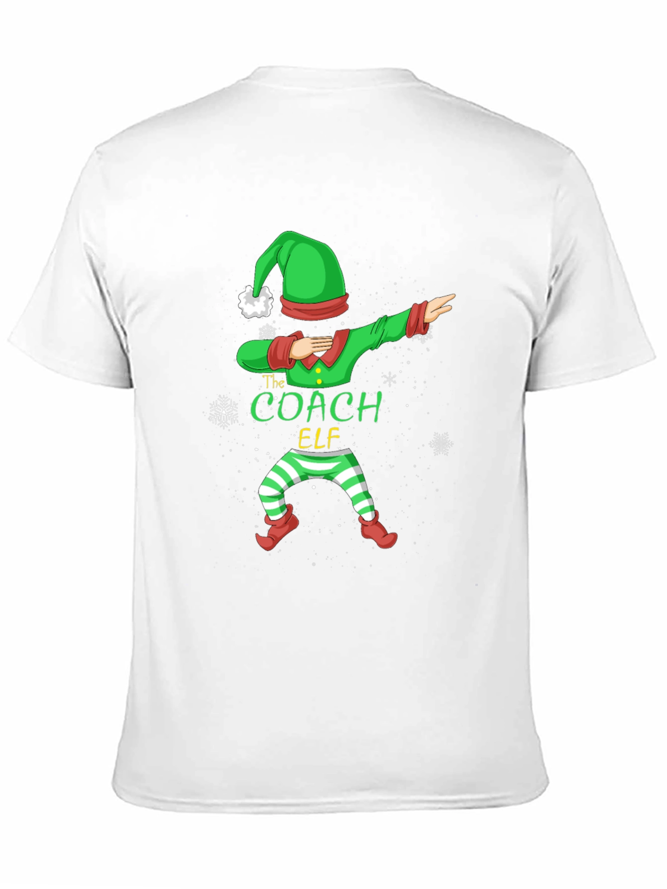 The Coach Elf T-Shirt - Holiday Dabbing Design