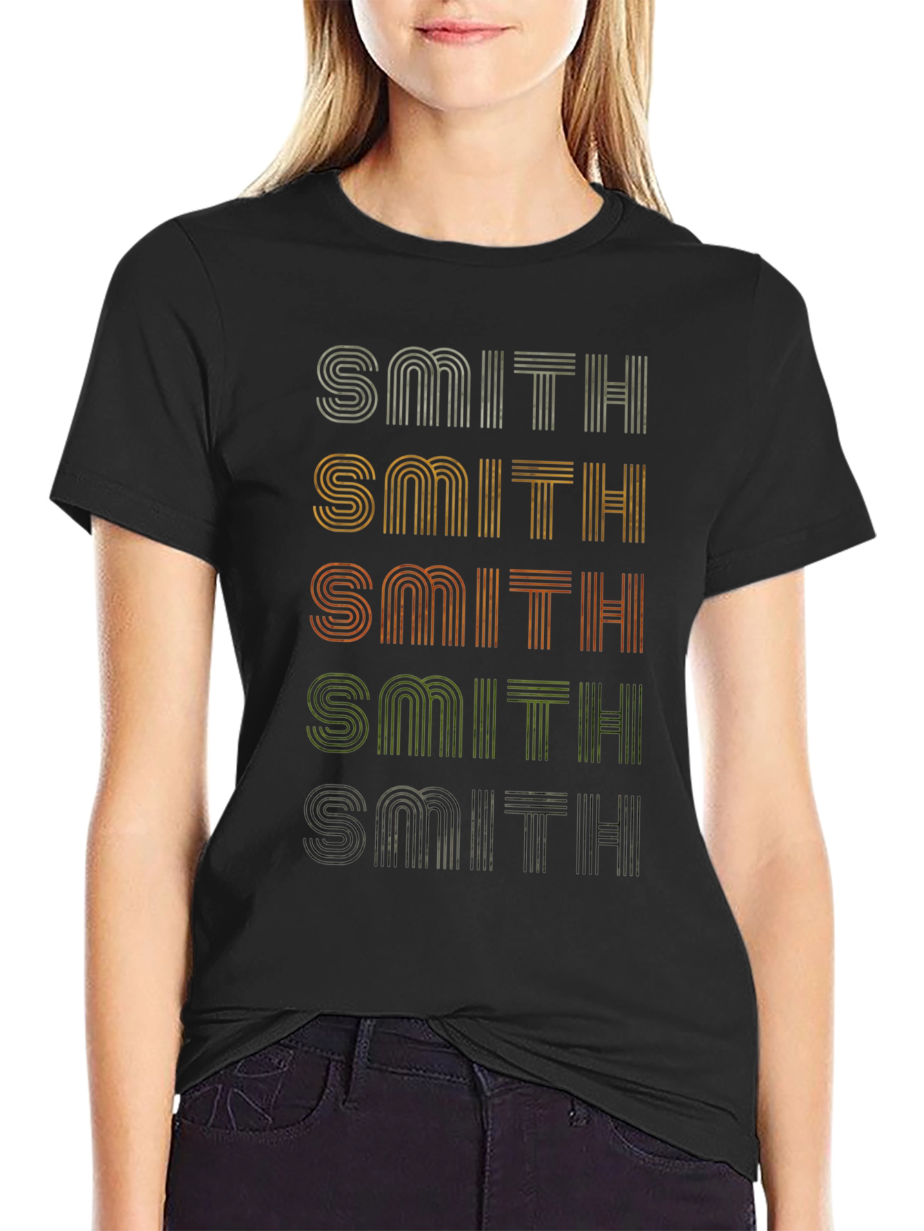 Retro Smith Graphic Tee - Cool 70s Style