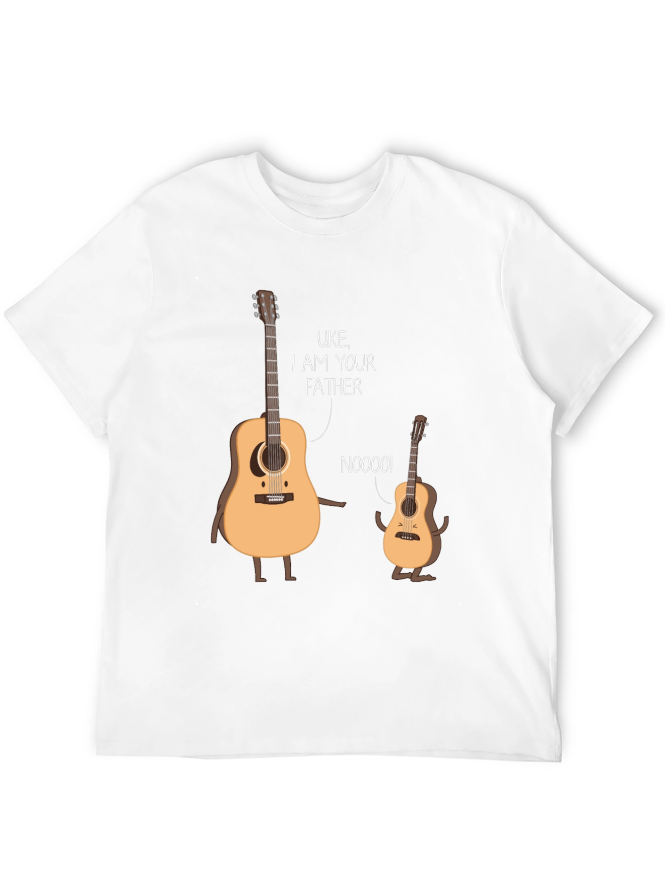 Uke I Am Your Father Black T-Shirt