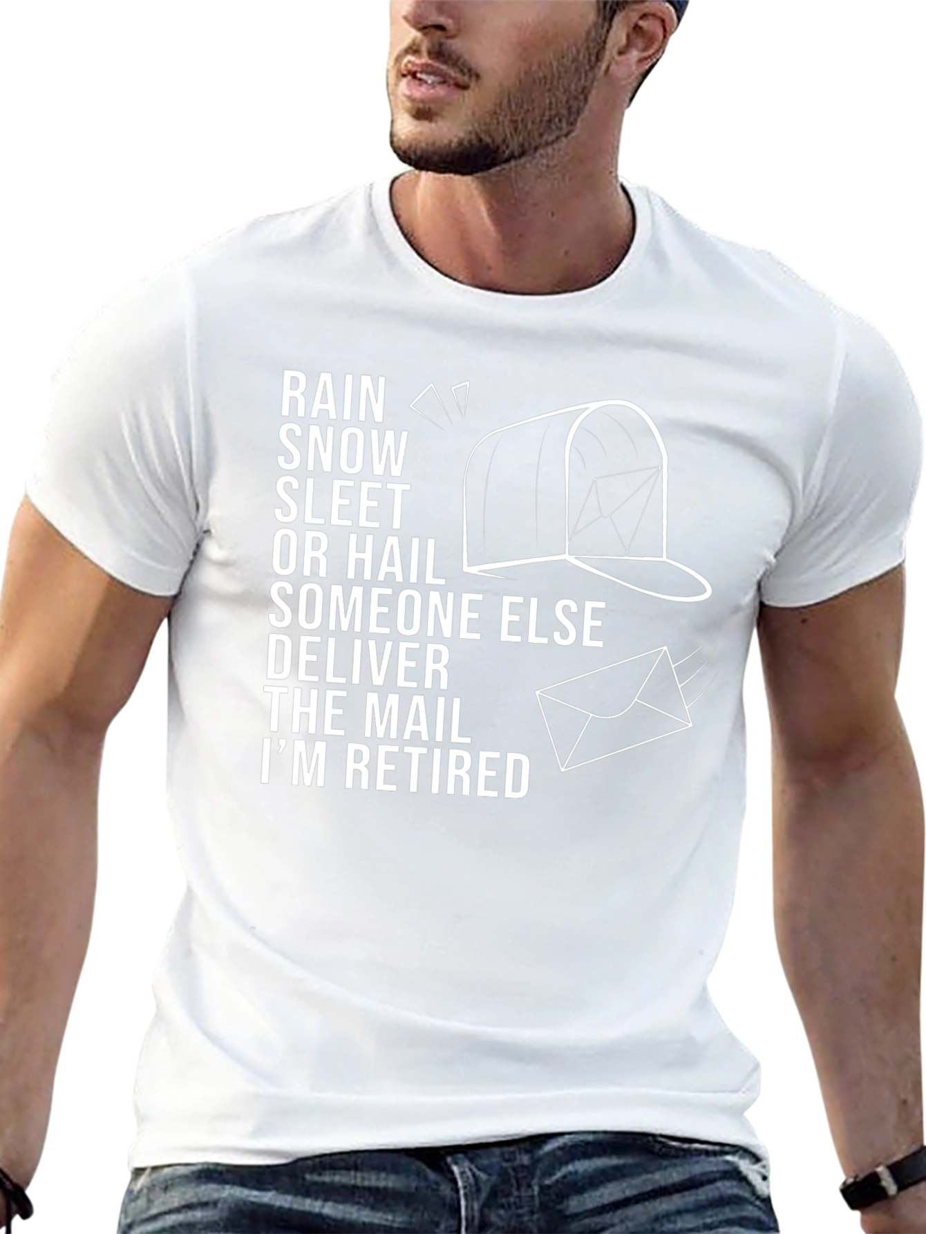 Retired Mail Carrier T-Shirt - Funny Postman Gift