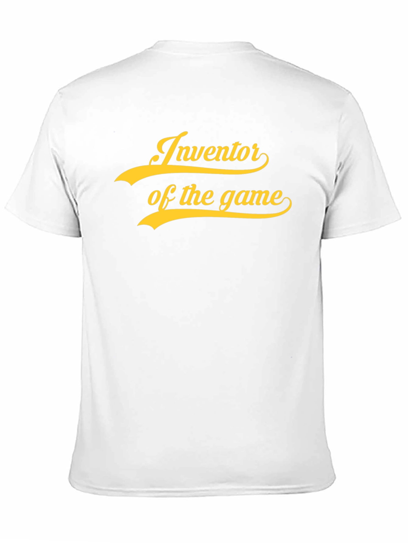 Inventor of the Game Black Graphic Tee