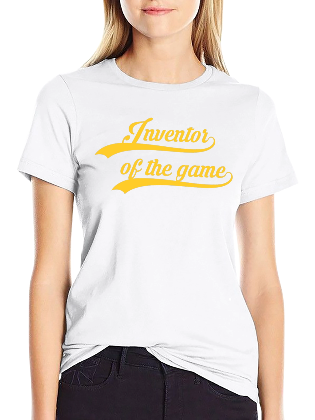 Inventor of the Game Black Graphic Tee