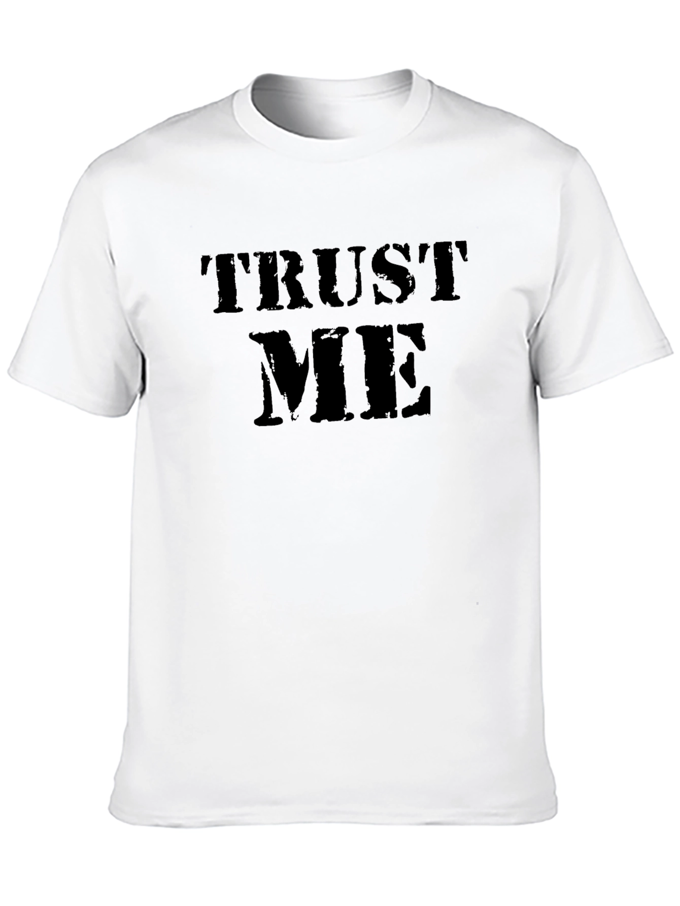 Trust Me Graphic T-Shirt - Classic Black Tee