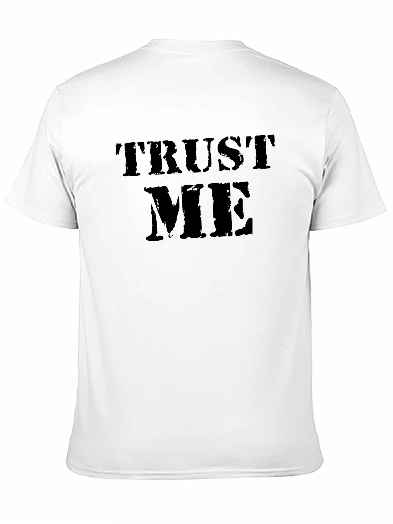 Trust Me Graphic T-Shirt - Classic Black Tee