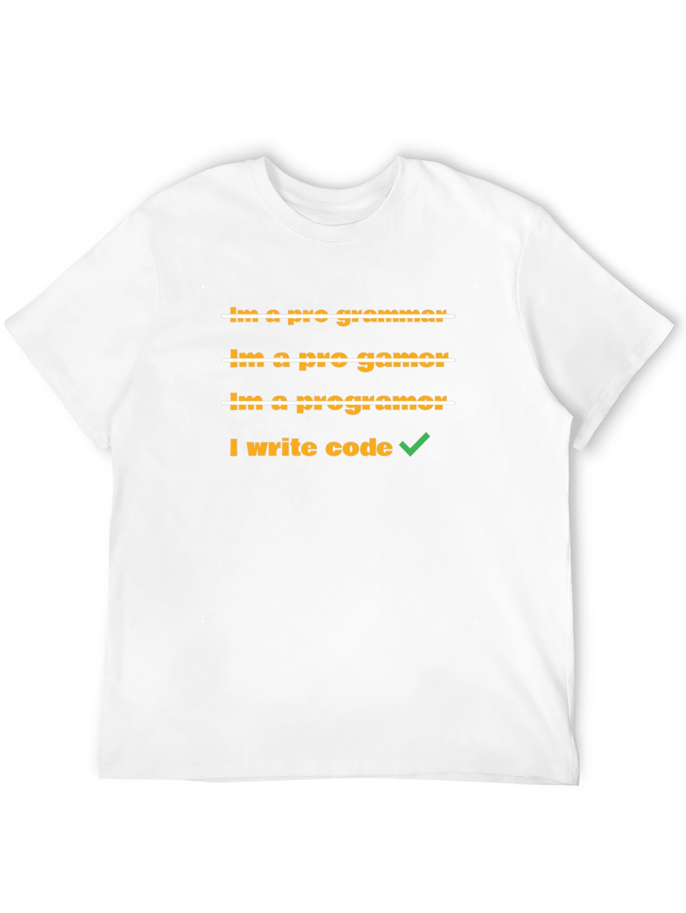 I Write Code Graphic T-Shirt - Programmer Gift