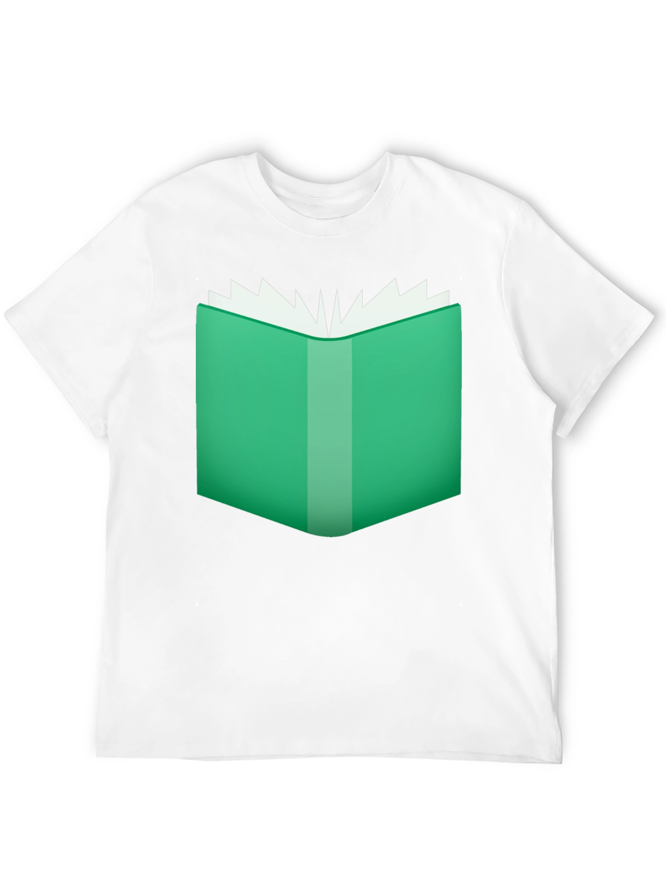 Book Lovers Tee - Open Book Graphic T-Shirt