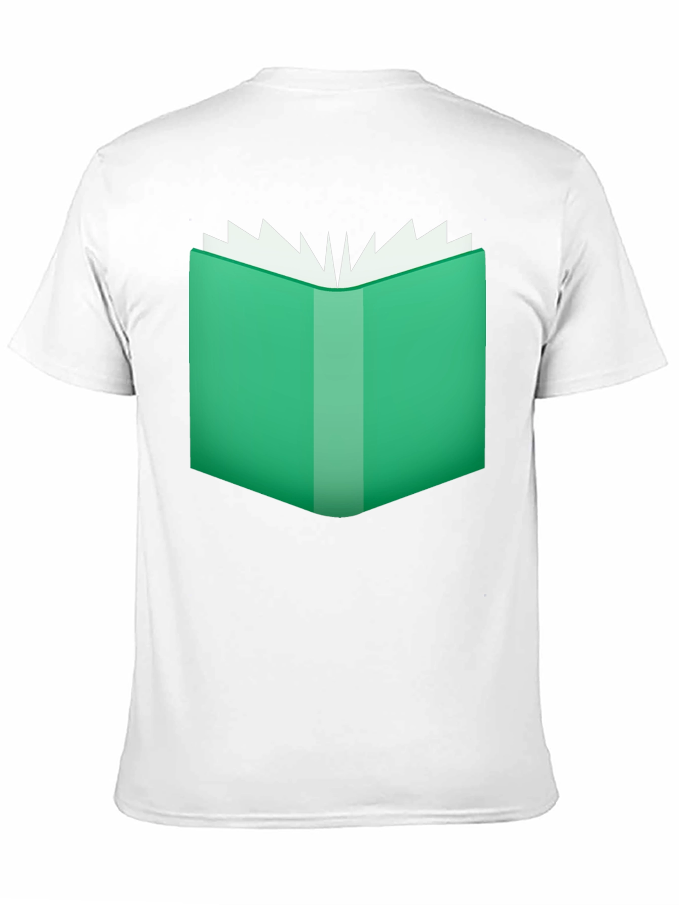 Book Lovers Tee - Open Book Graphic T-Shirt