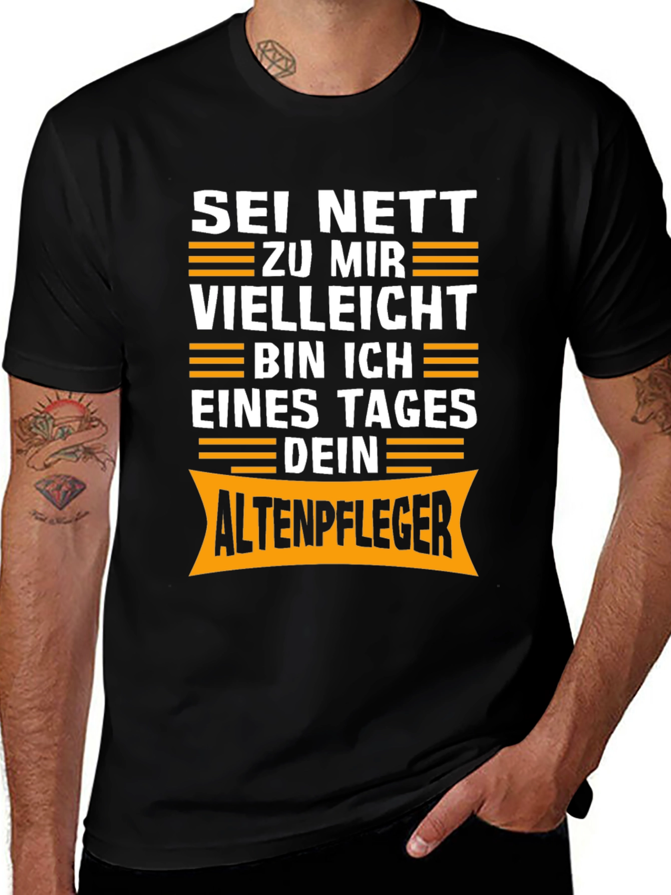 Sei Nett Altenpfleger T-Shirt