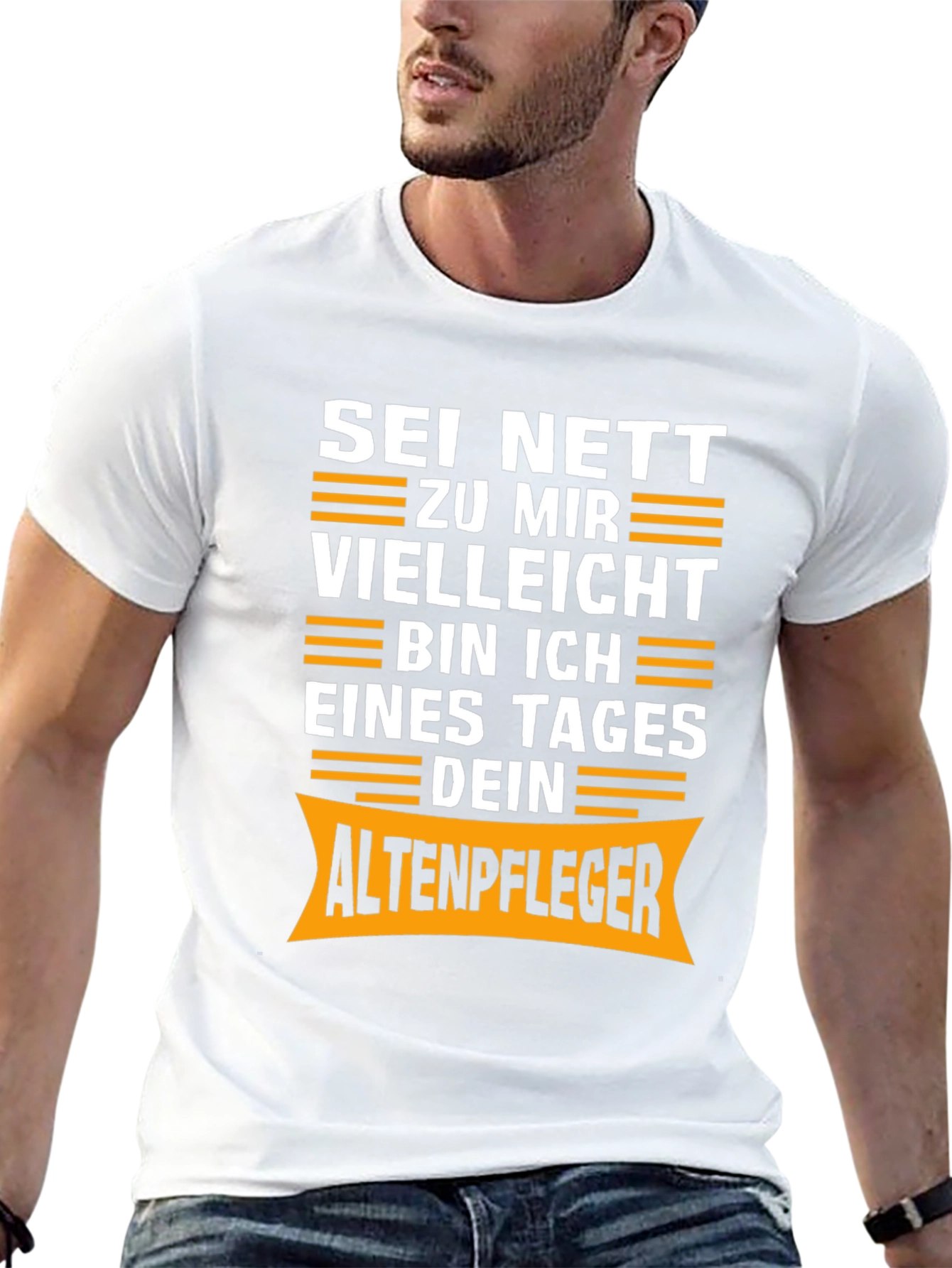Sei Nett Altenpfleger T-Shirt