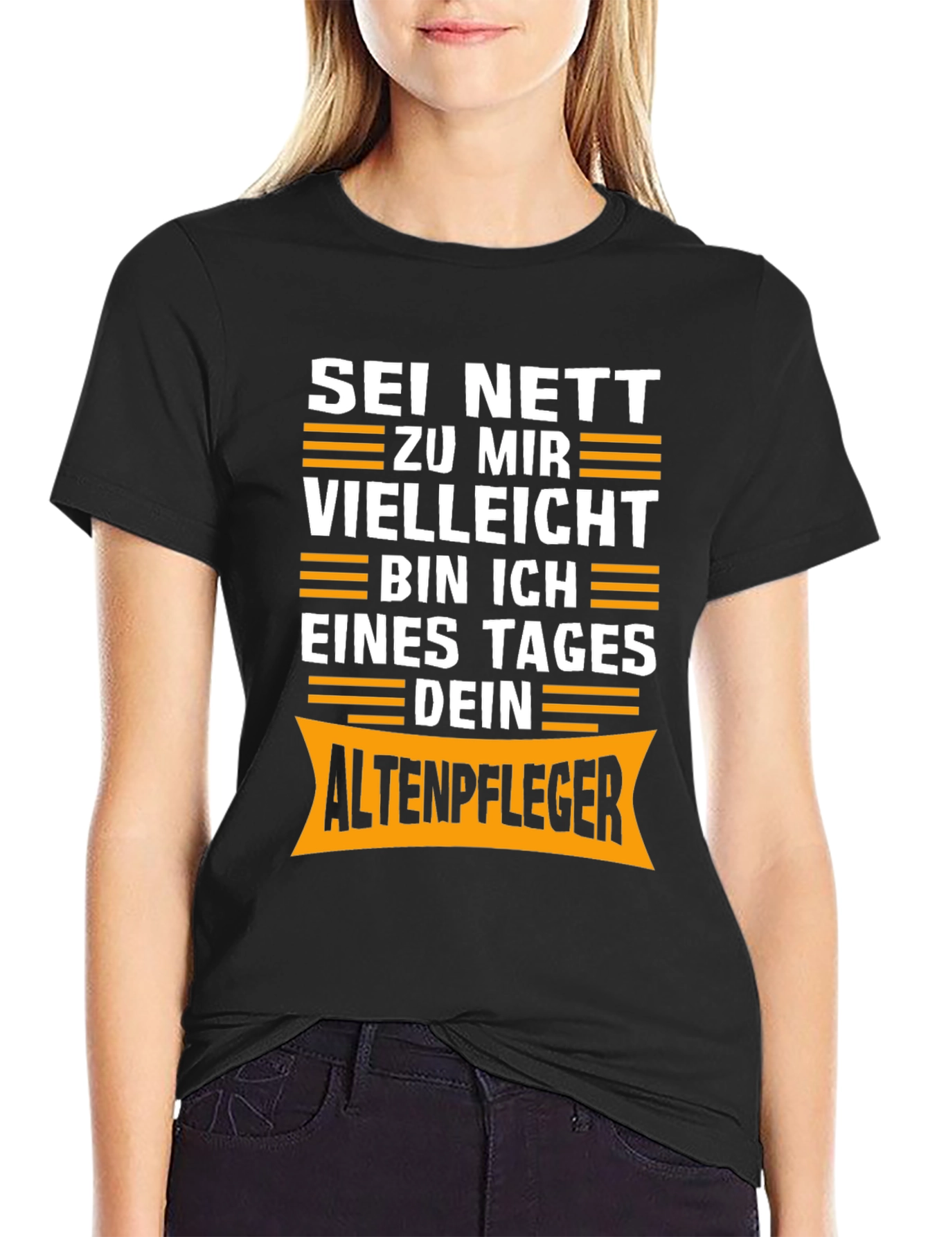 Sei Nett Altenpfleger T-Shirt