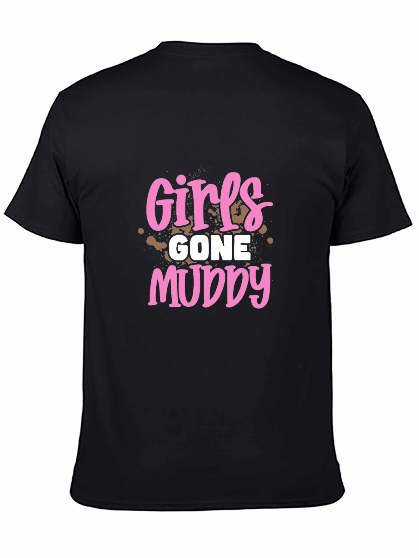 Girls Gone Muddy Black T-Shirt