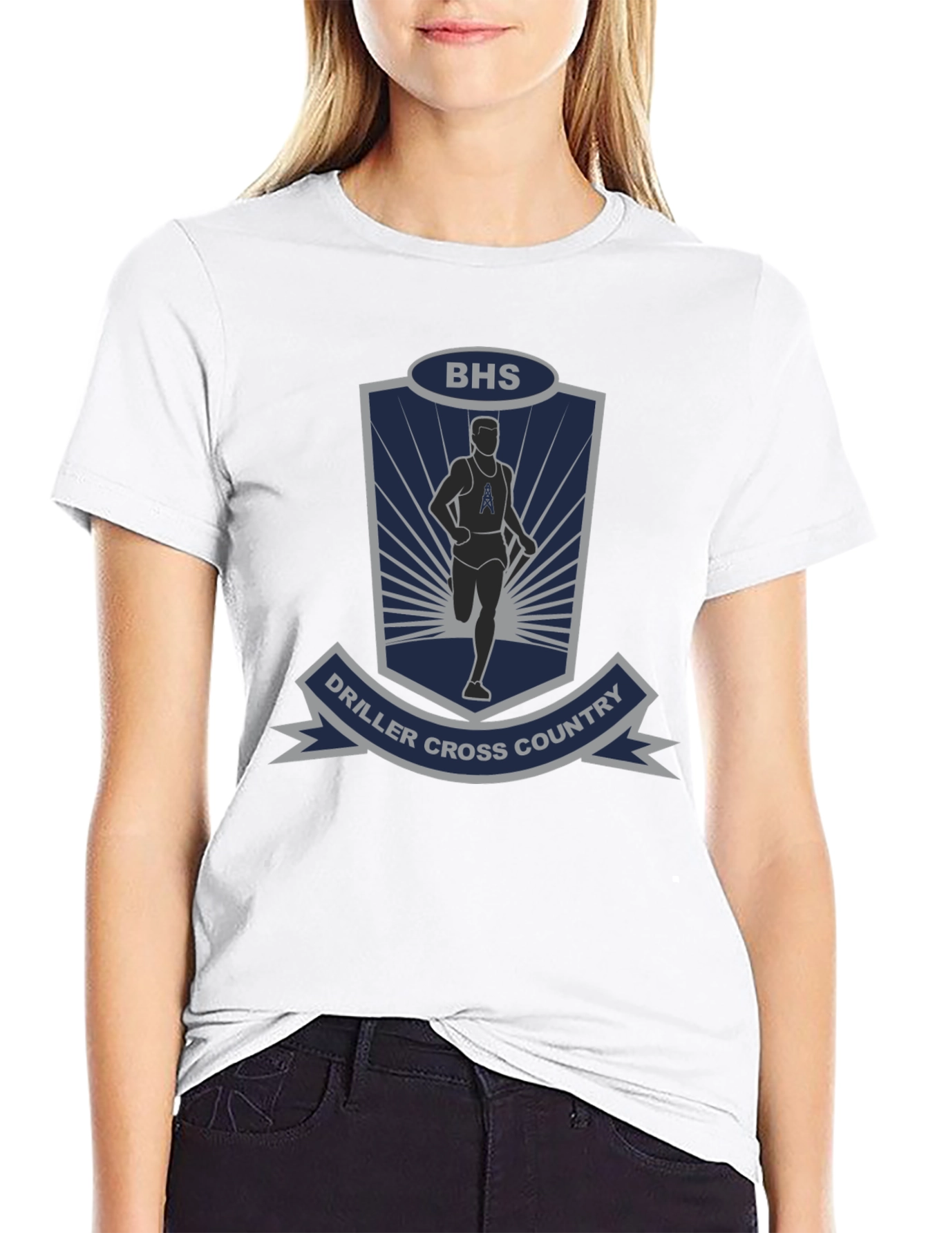 Driller Cross Country Graphic Tee - BHS Running Shirt