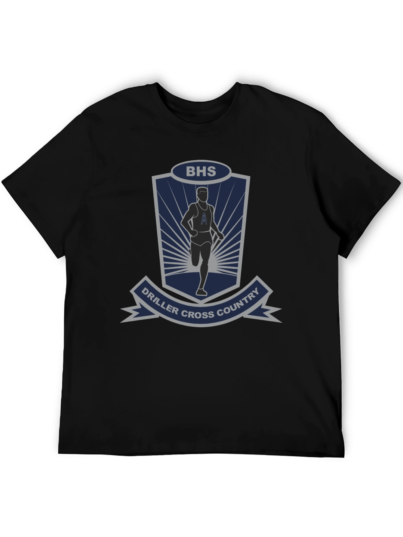 Driller Cross Country Graphic Tee - BHS Running Shirt